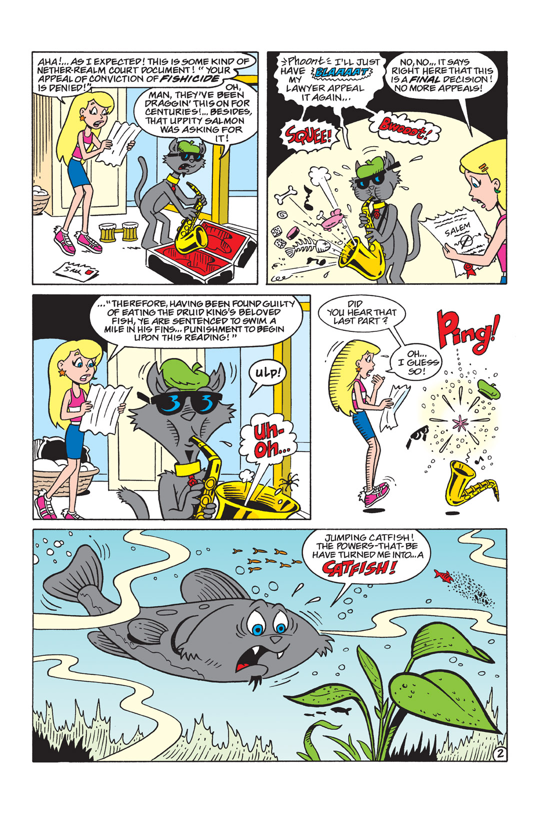 Read online Sabrina the Teenage Witch (2000) comic -  Issue #19 - 15