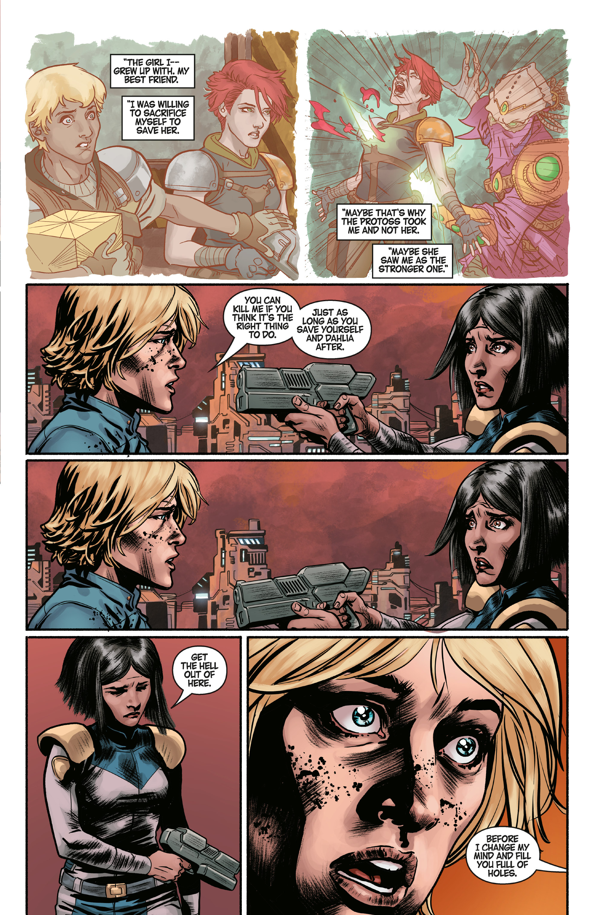 Read online StarCraft: Survivors comic -  Issue #4 - 15