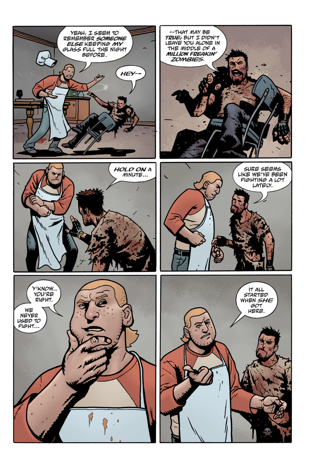 Read online Living With The Dead comic -  Issue #3 - 6