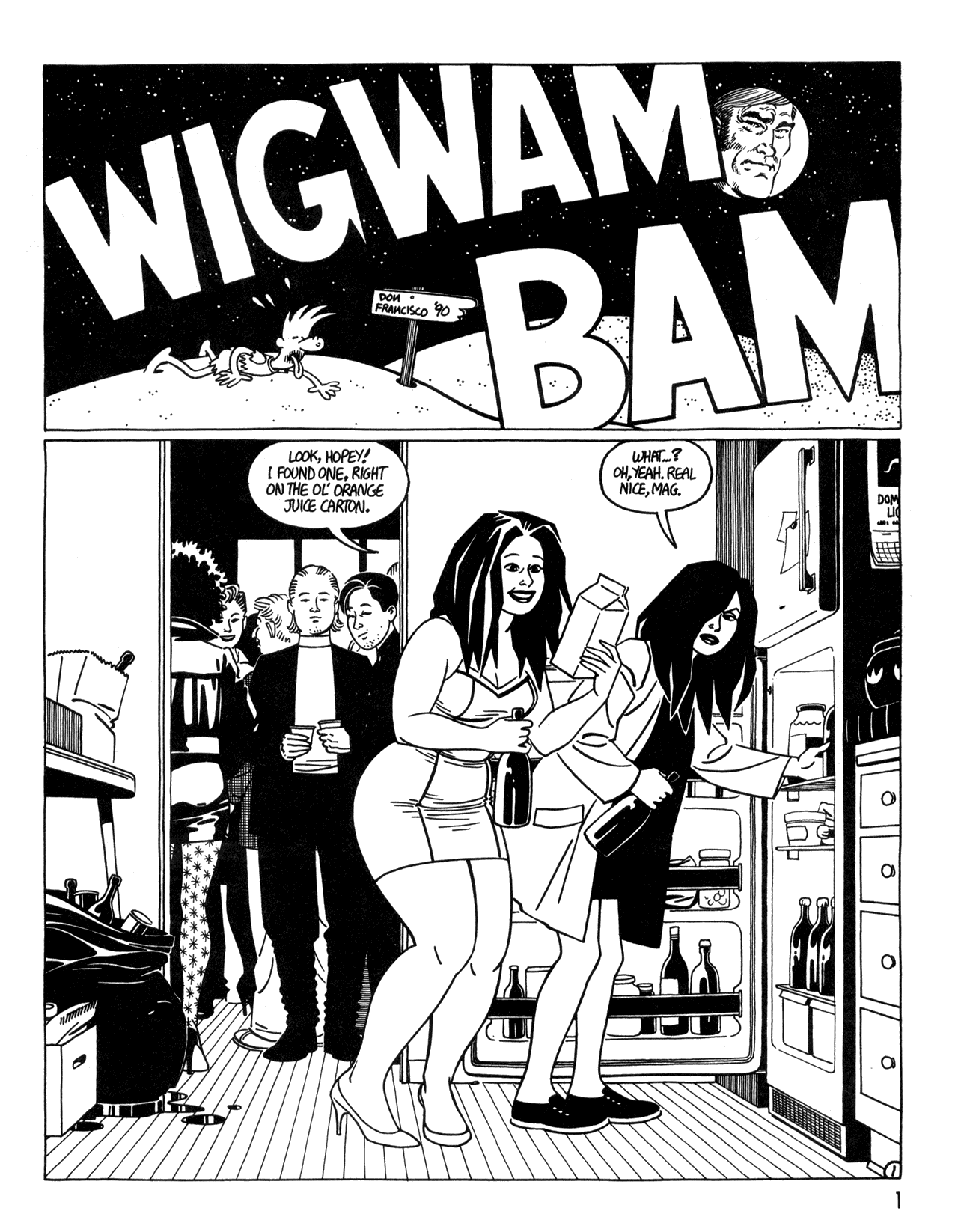 Read online Love and Rockets (1982) comic -  Issue #33 - 3