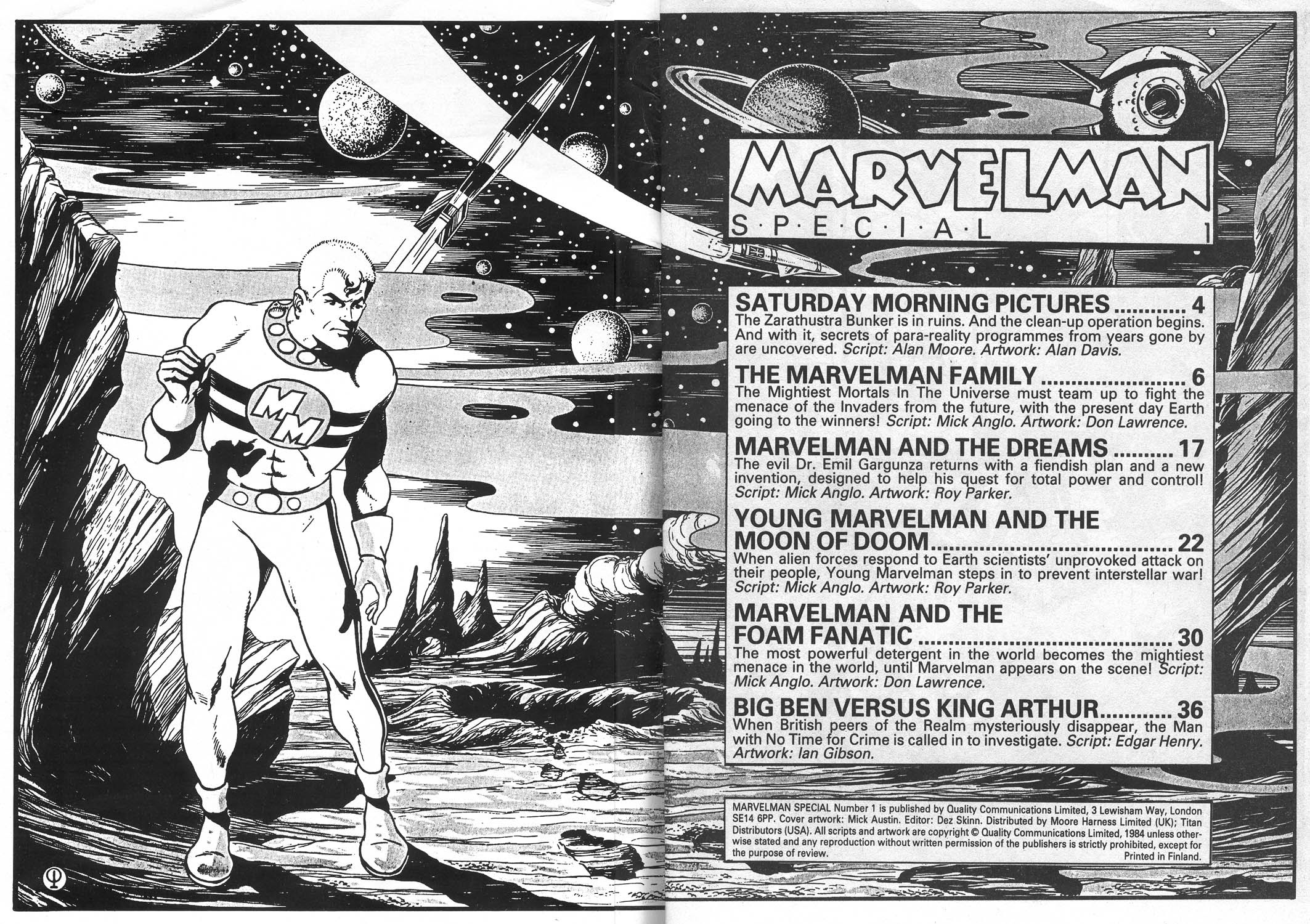 Read online Marvelman Special comic -  Issue # Full - 2