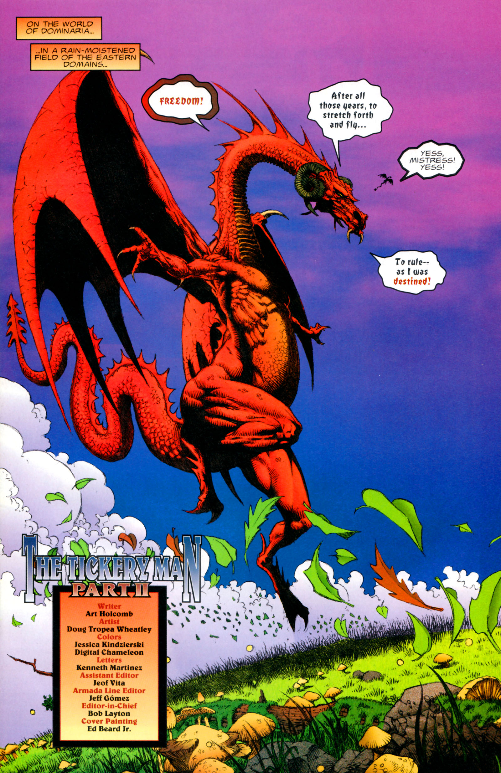 Read online Elder Dragons: A Magic The Gathering Legend comic -  Issue #2 - 2