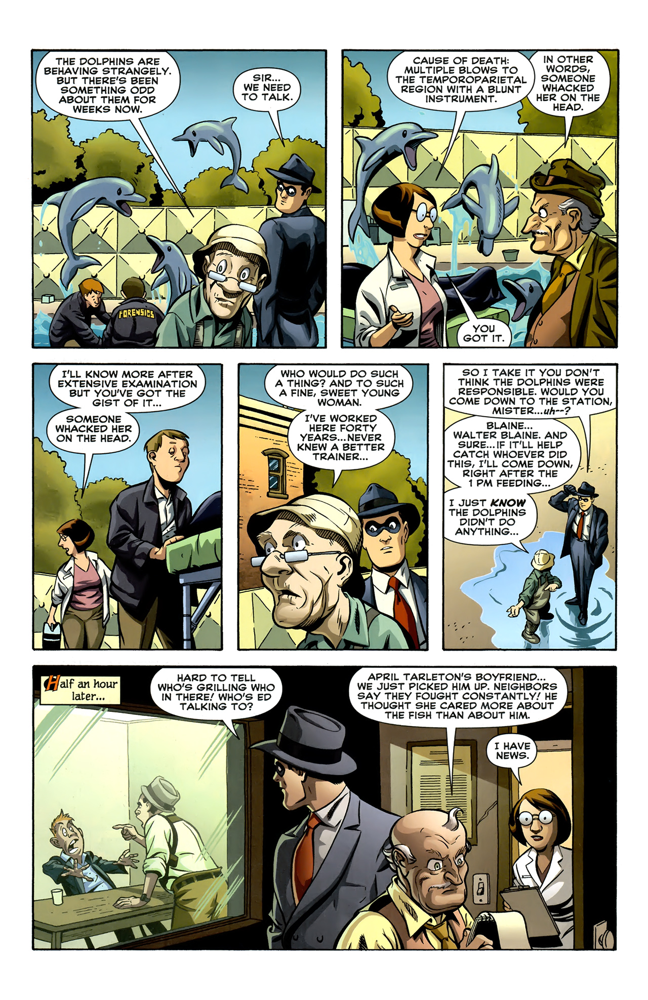 Read online The Spirit (2007) comic -  Issue #20 - 9