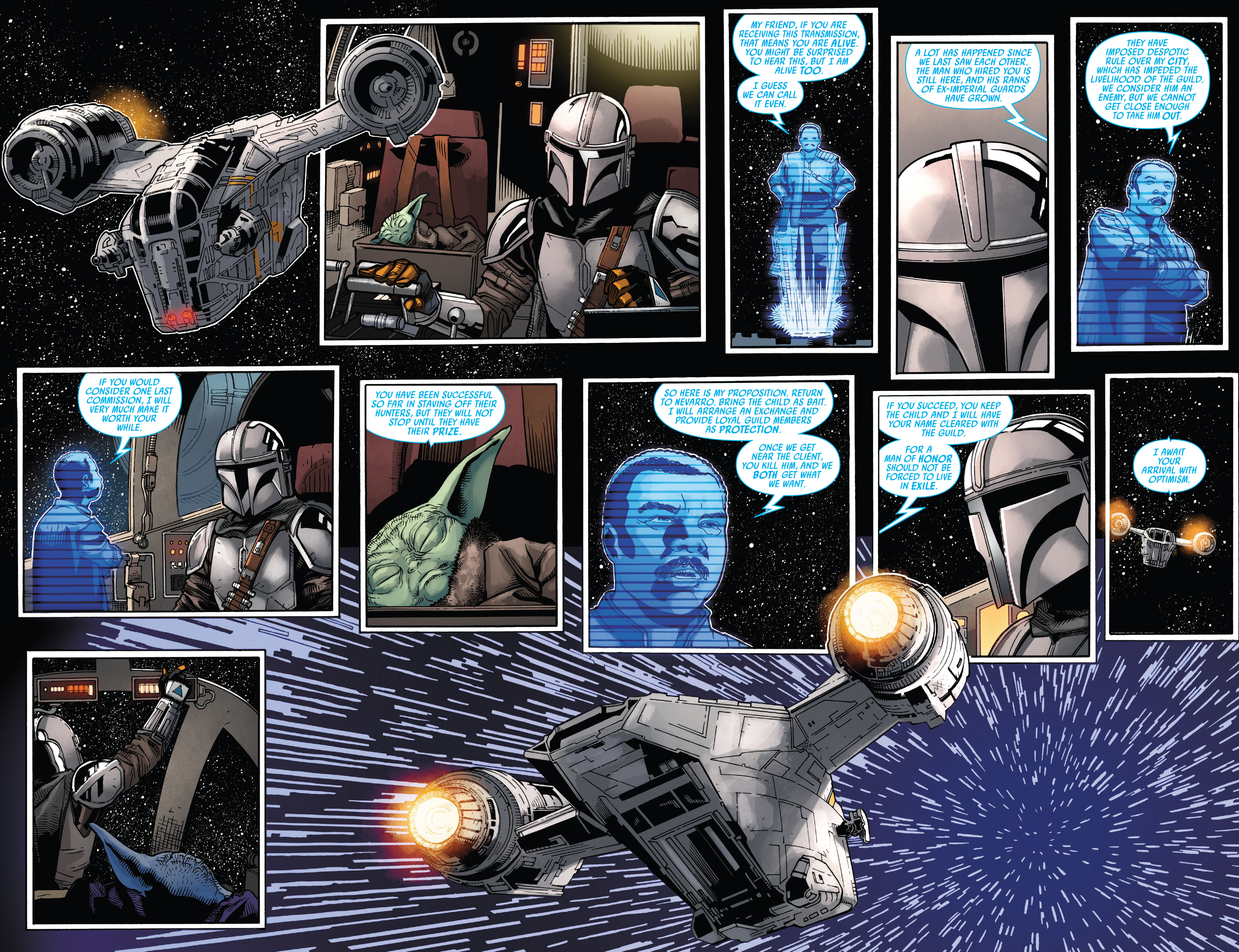 Read online Star Wars: The Mandalorian comic -  Issue #7 - 3