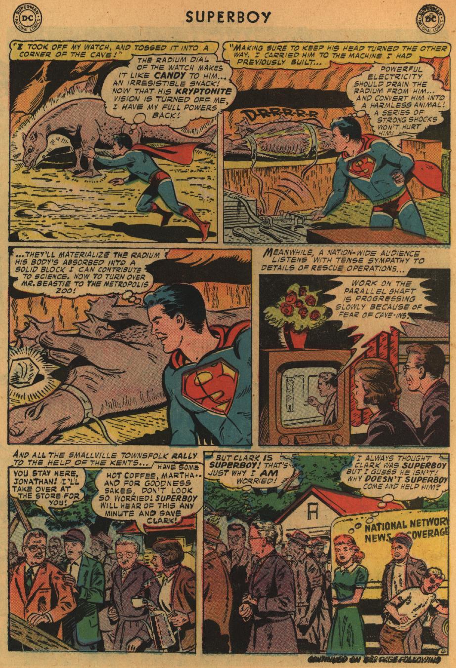 Read online Superboy (1949) comic -  Issue #61 - 15
