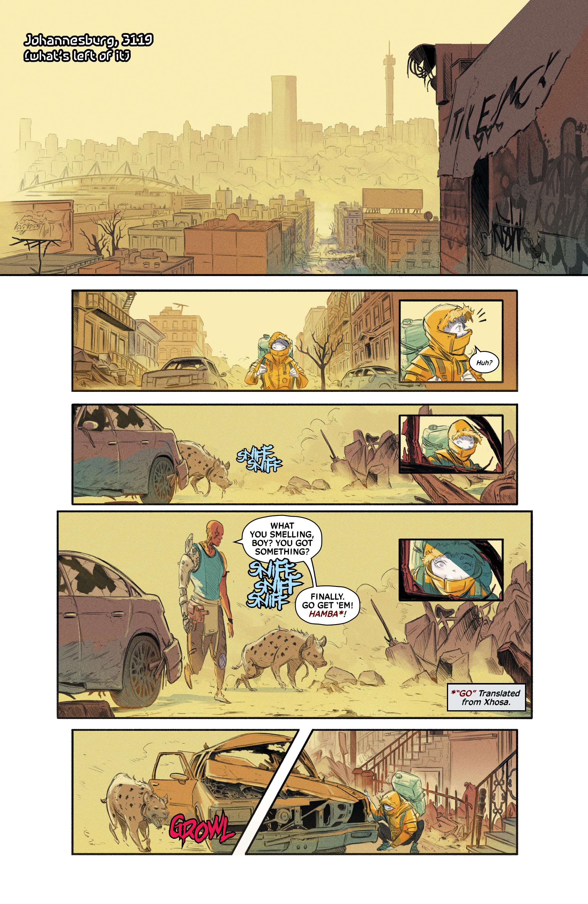 Read online Land of the Living Gods comic -  Issue #1 - 5