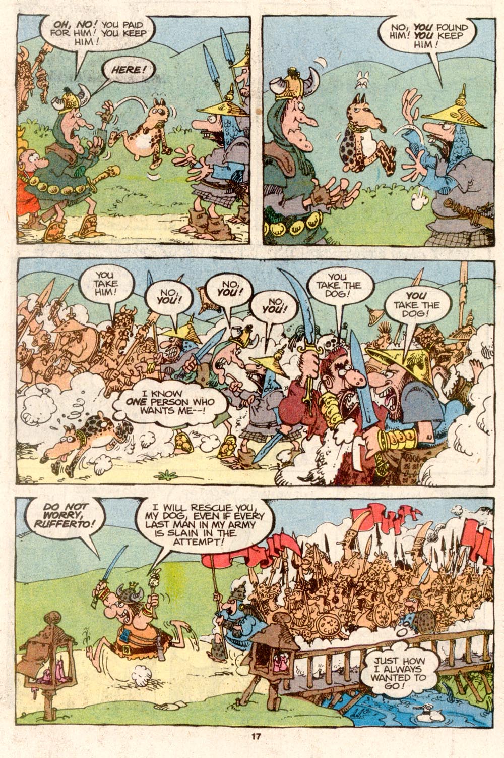 Read online Sergio Aragonés Groo the Wanderer comic -  Issue #75 - 13