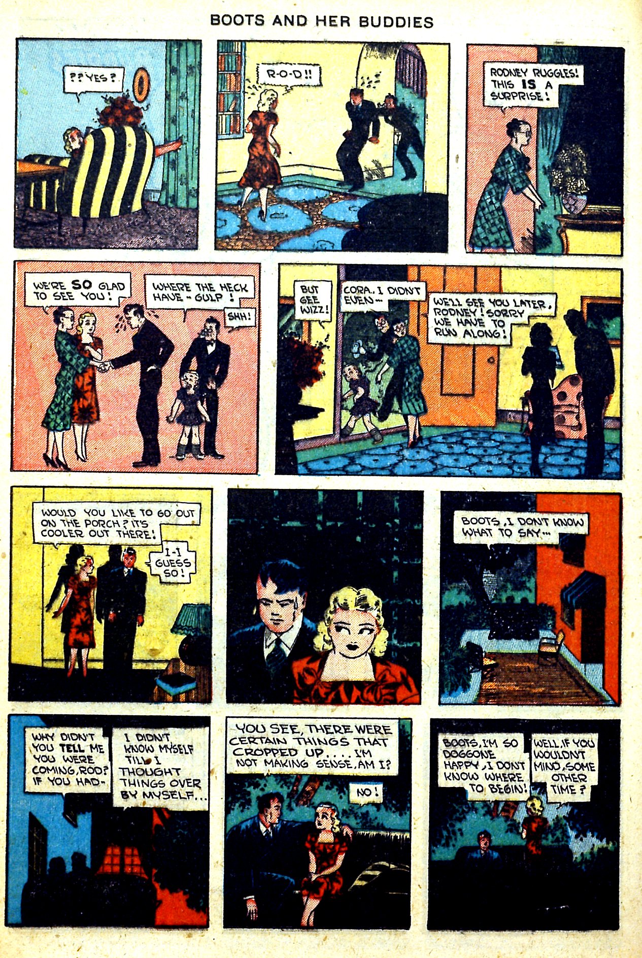 Read online Boots and Her Buddies (1948) comic -  Issue #8 - 12