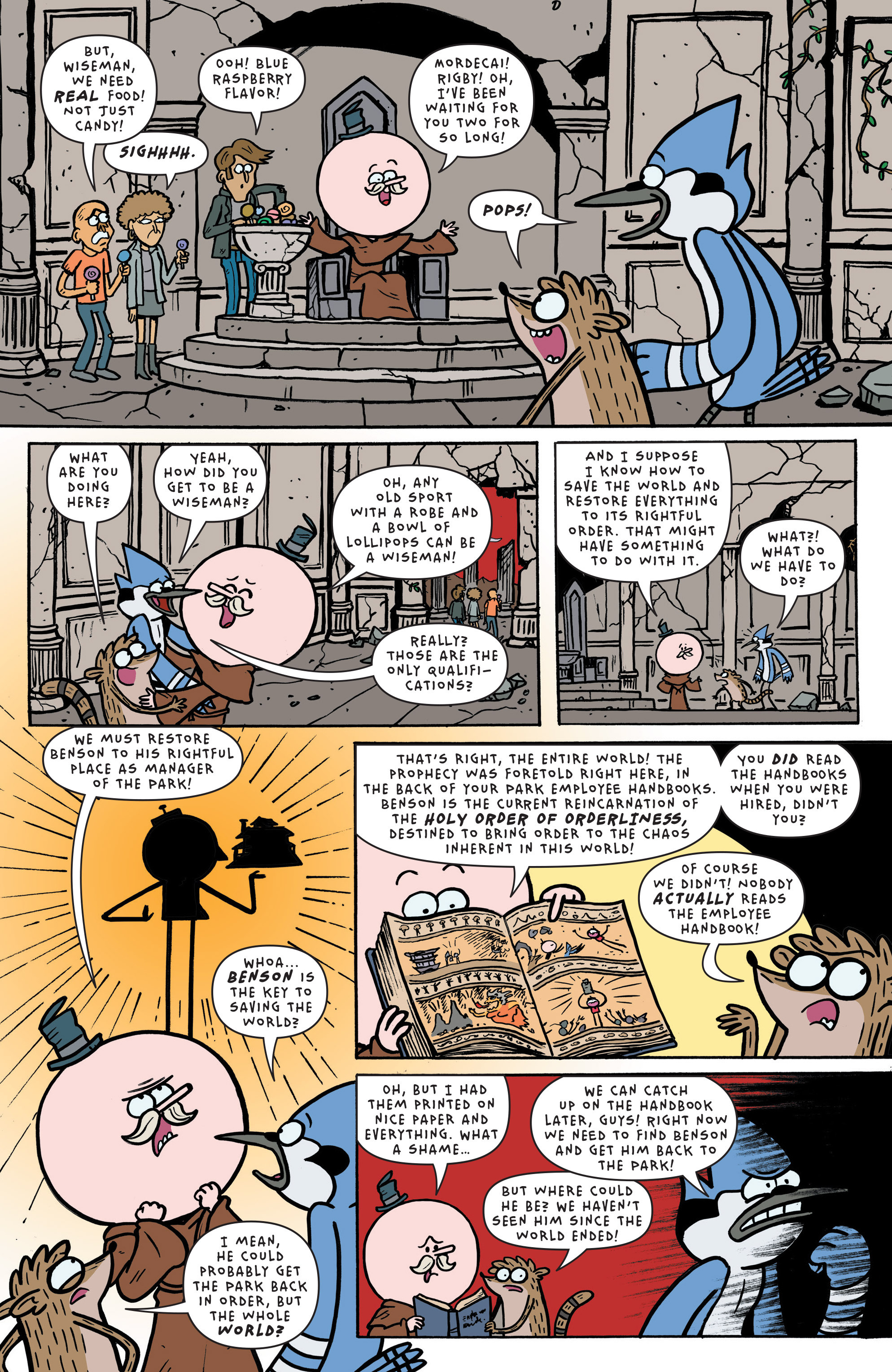 Read online Regular Show comic -  Issue #38 - 16