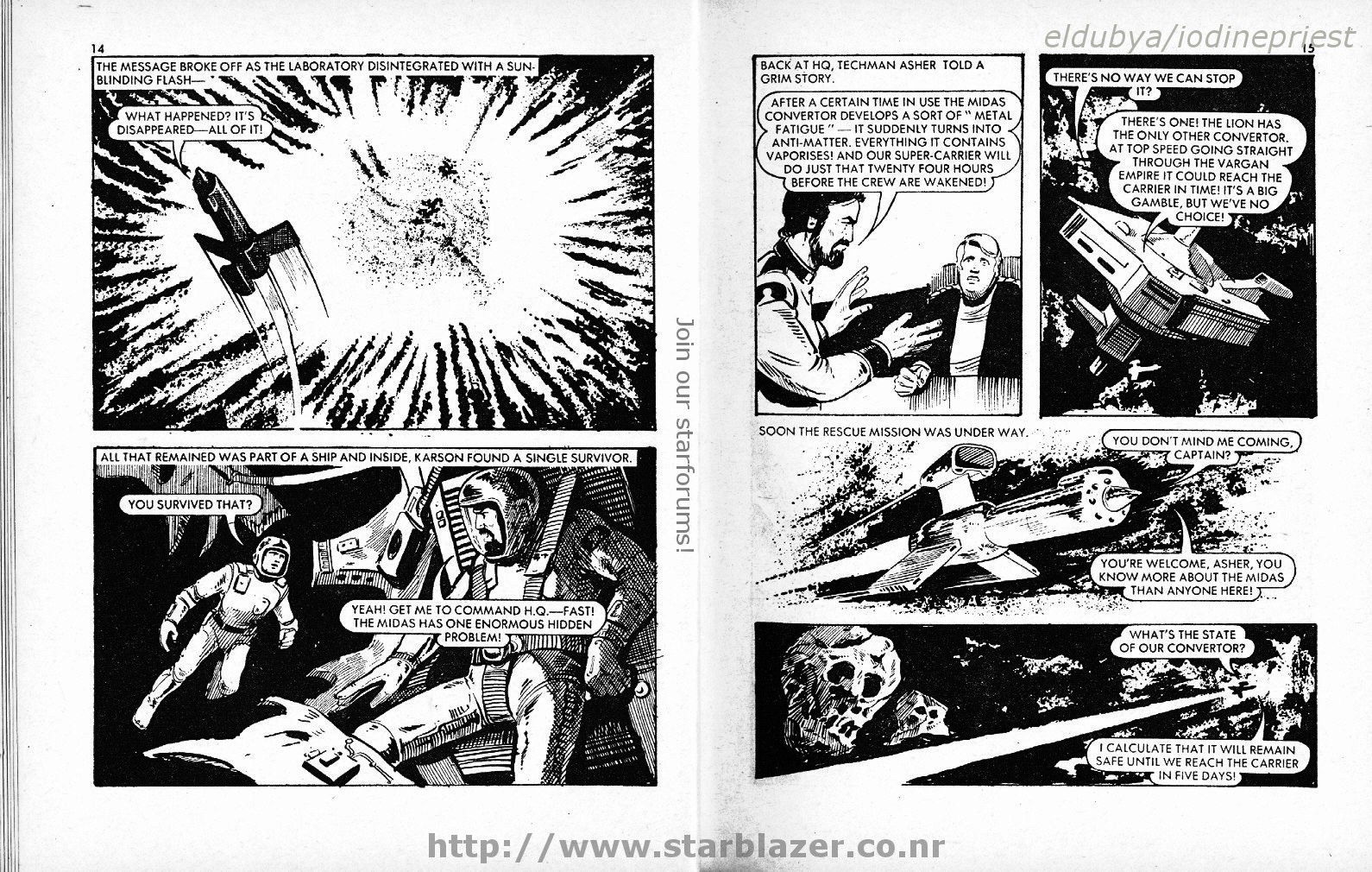Read online Starblazer comic -  Issue #93 - 9