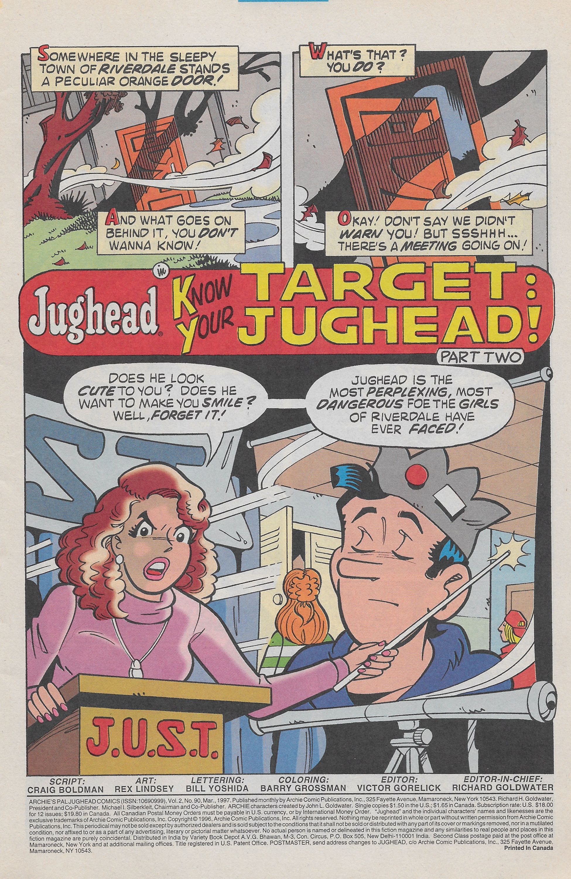 Read online Archie's Pal Jughead Comics comic -  Issue #90 - 3