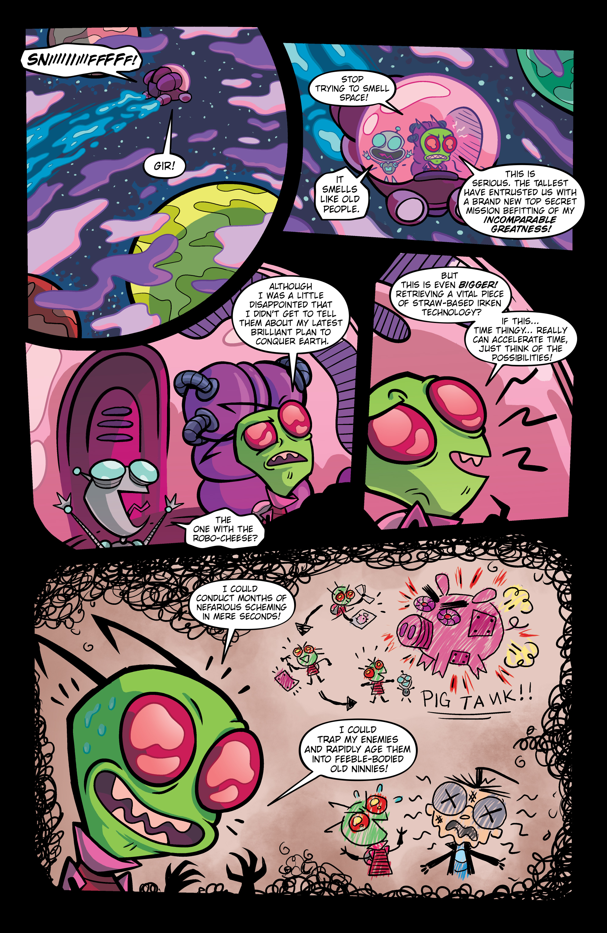 Read online Invader Zim comic -  Issue # _TPB 6 - 34