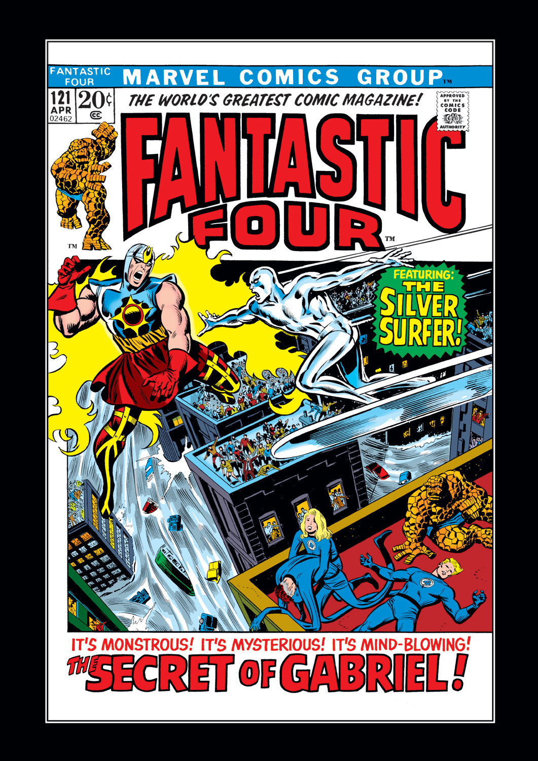 Read online Fantastic Four (1961) comic -  Issue #121 - 1