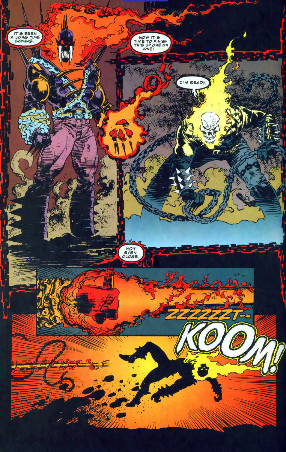 Read online Ghost Rider/Blaze: Spirits of Vengeance comic -  Issue #10 - 11