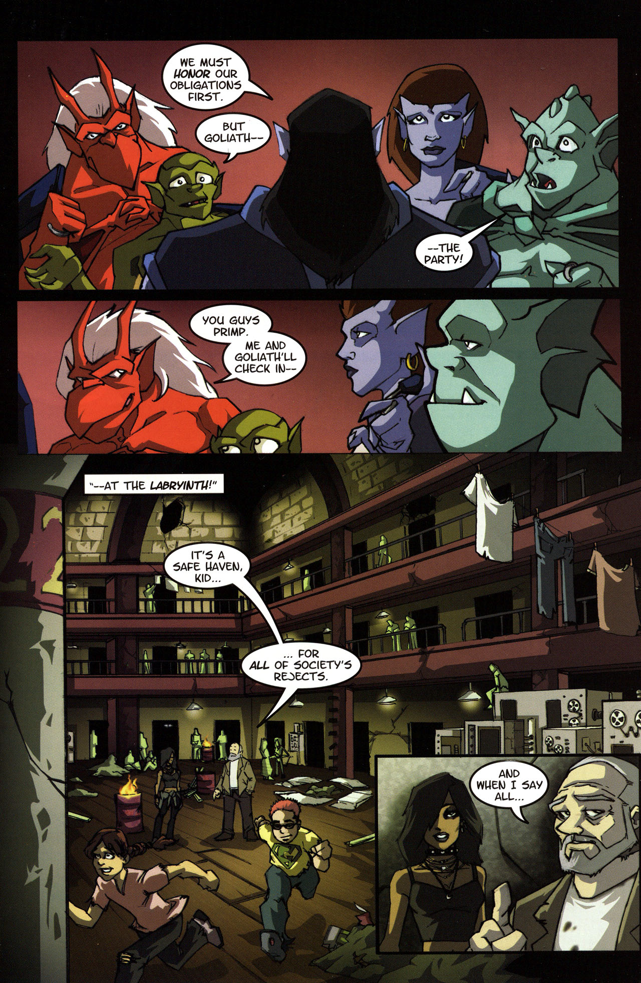 Read online Gargoyles (2006) comic -  Issue #3 - 17