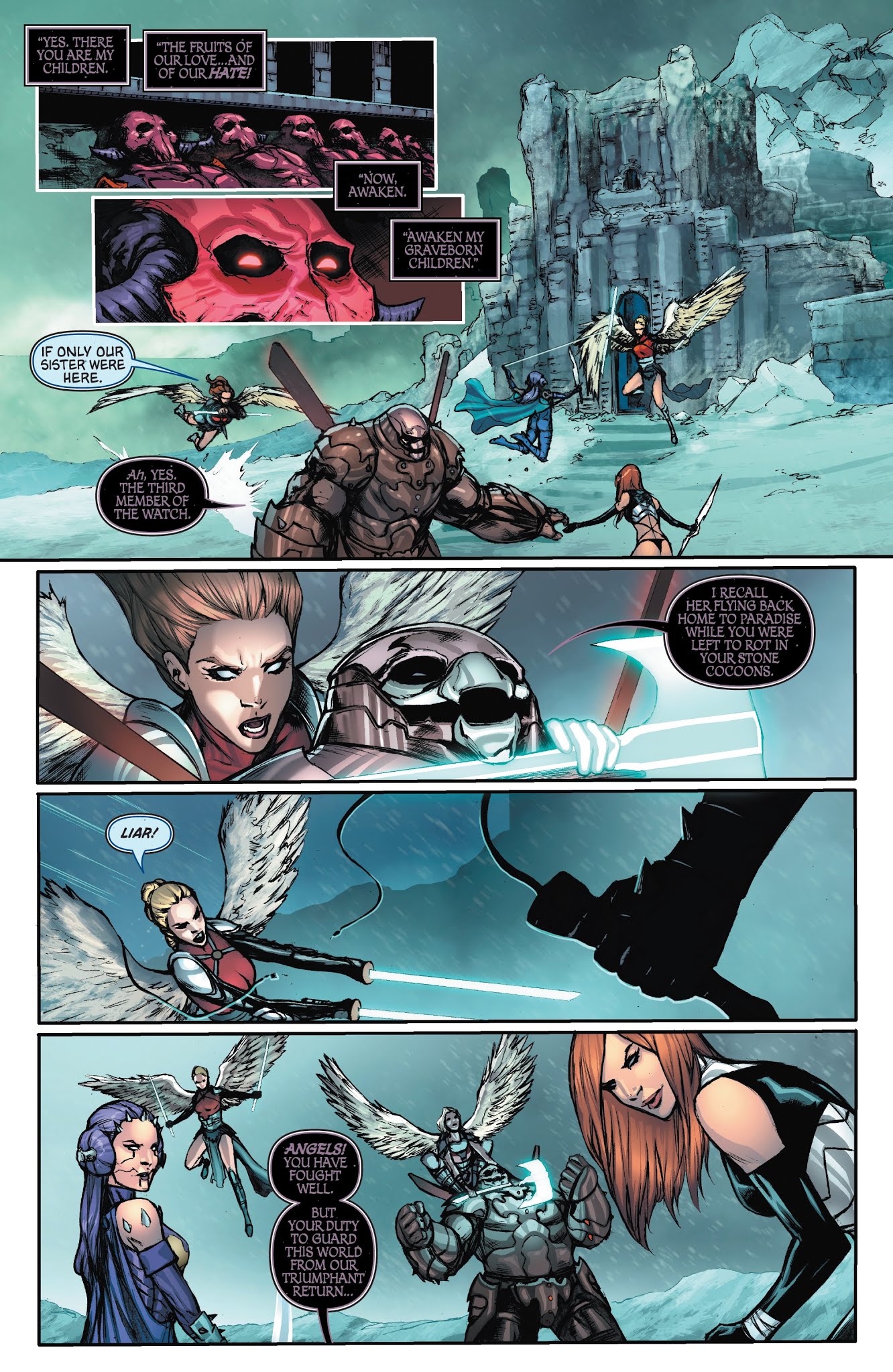 Read online Dissension: War Eternal comic -  Issue #4 - 10