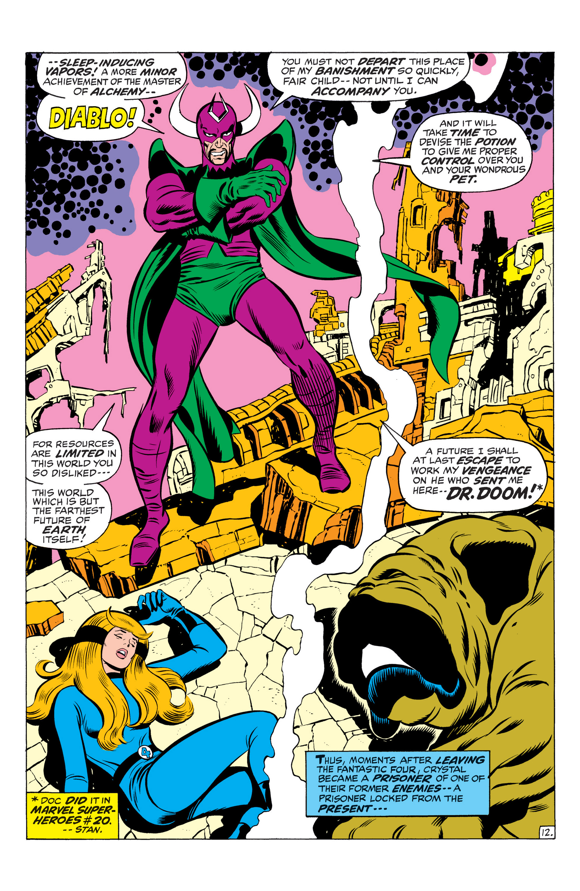 Read online Marvel Masterworks: The Fantastic Four comic -  Issue # TPB 12 (Part 1) - 21