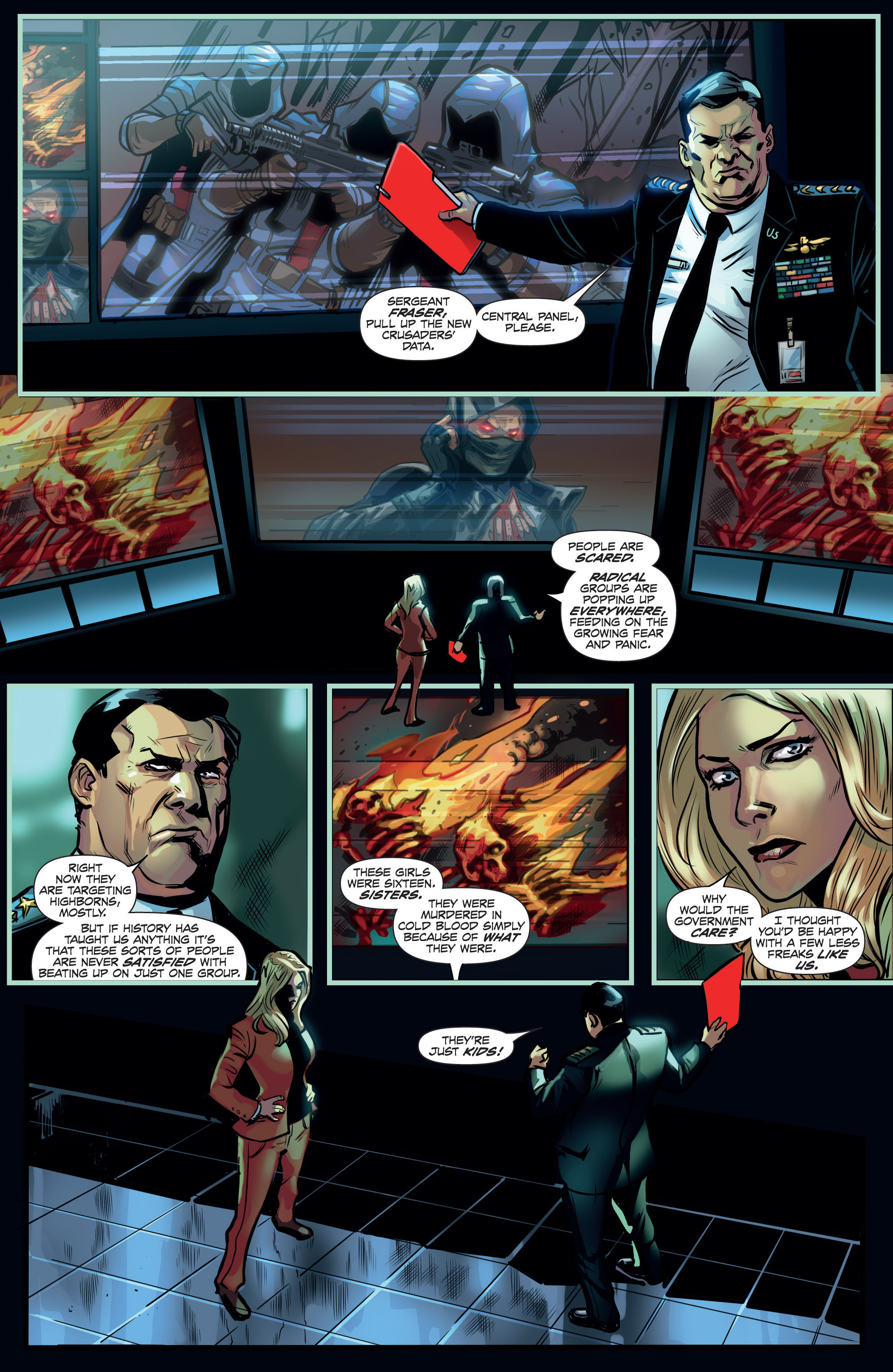Read online Red Agent comic -  Issue #1 - 12