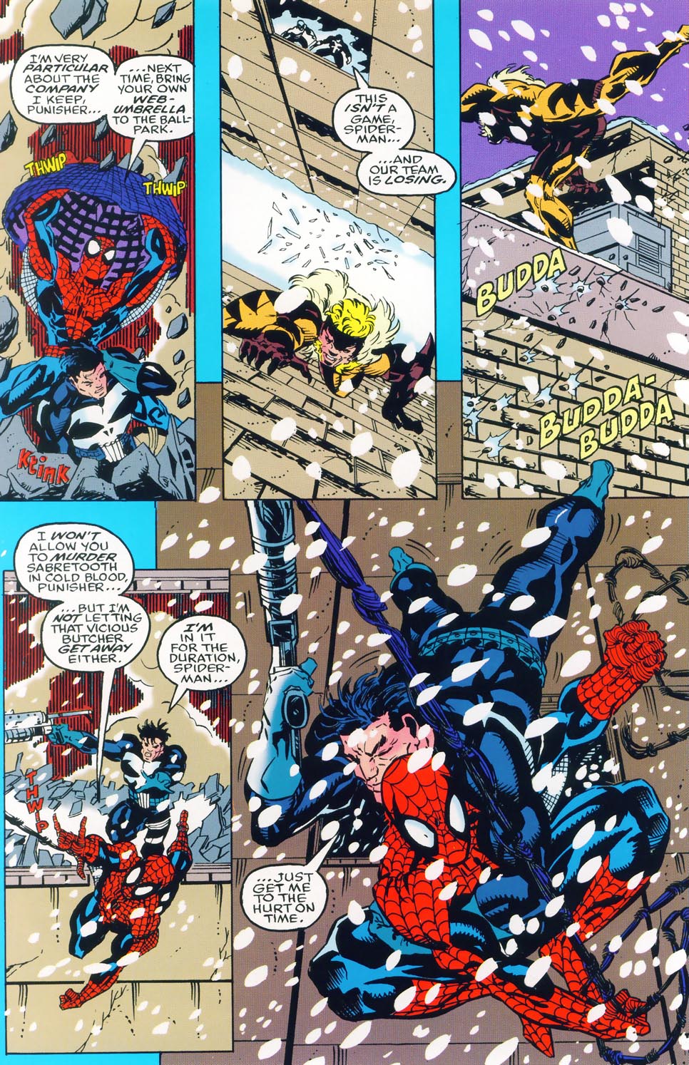 Read online Spider-Man, Punisher, Sabretooth: Designer Genes comic -  Issue # Full - 32