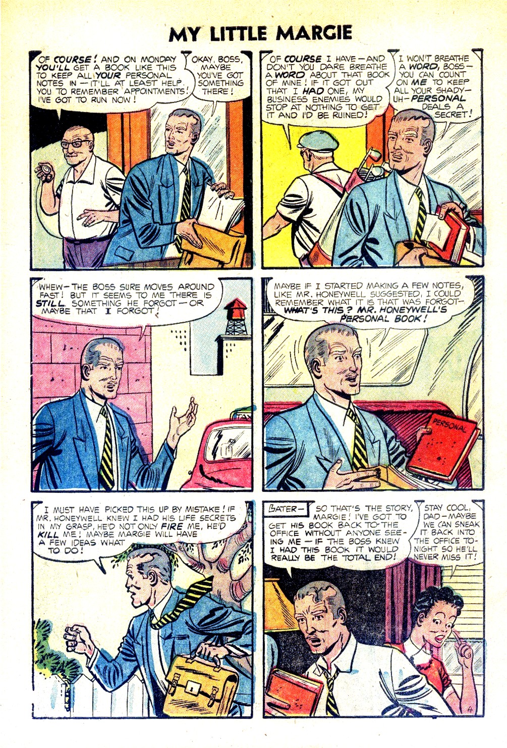 Read online My Little Margie (1954) comic -  Issue #5 - 30