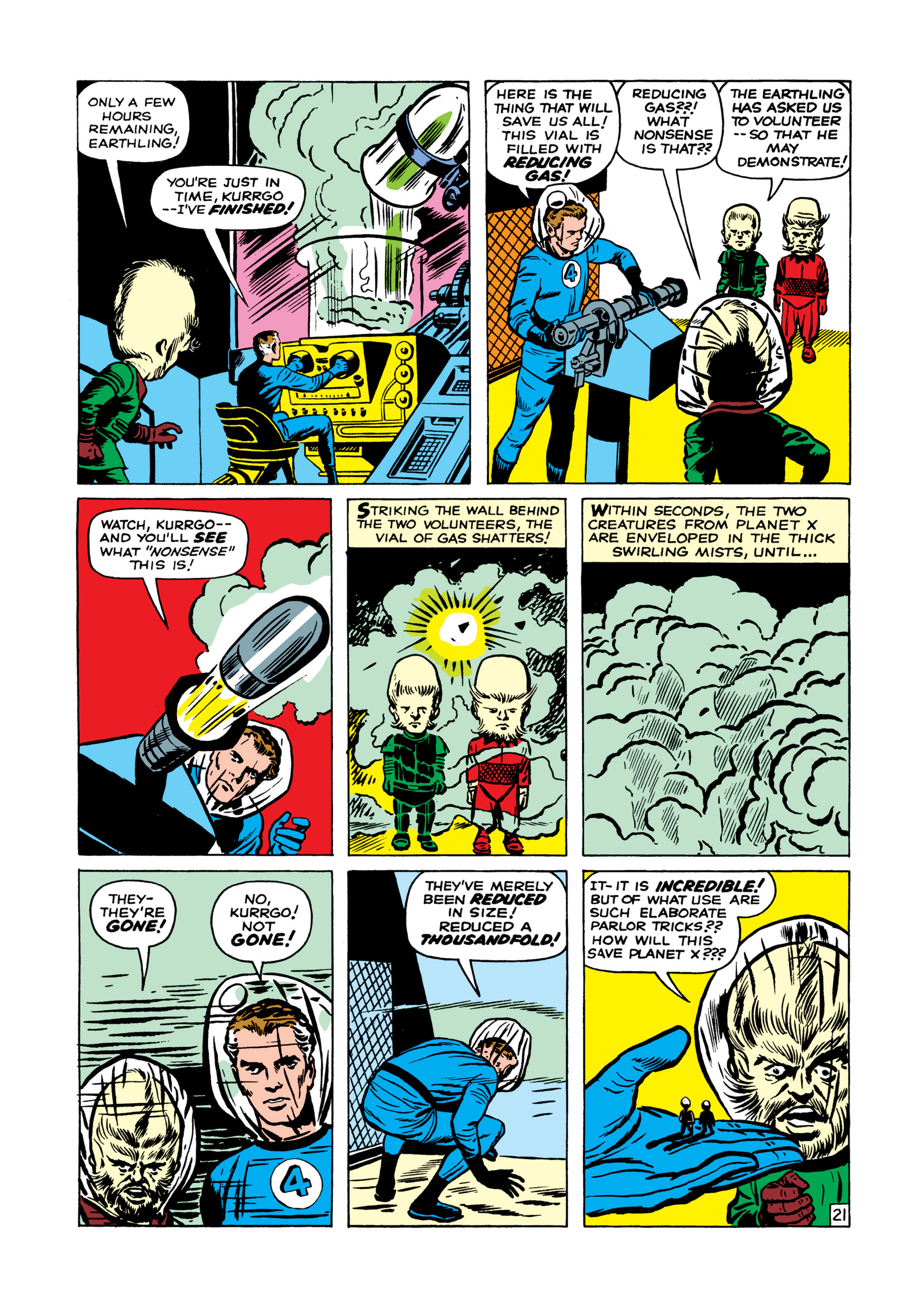 Read online Fantastic Four (1961) comic -  Issue #7 - 22
