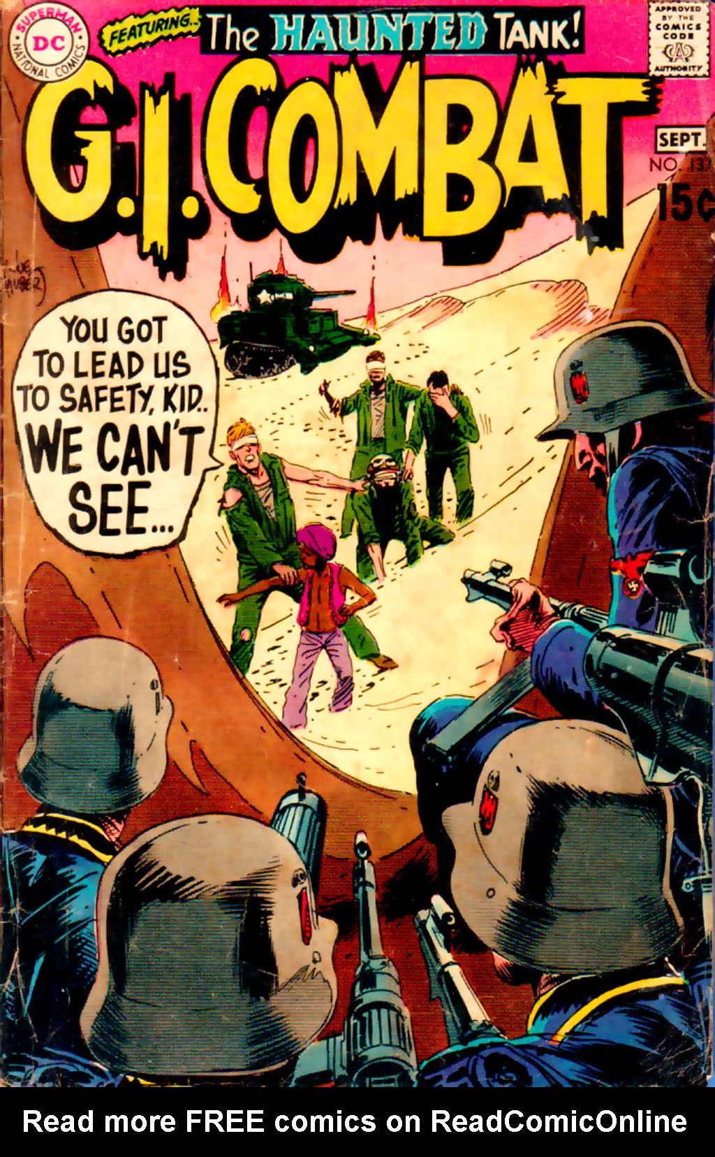 Read online G.I. Combat (1952) comic -  Issue #137 - 1