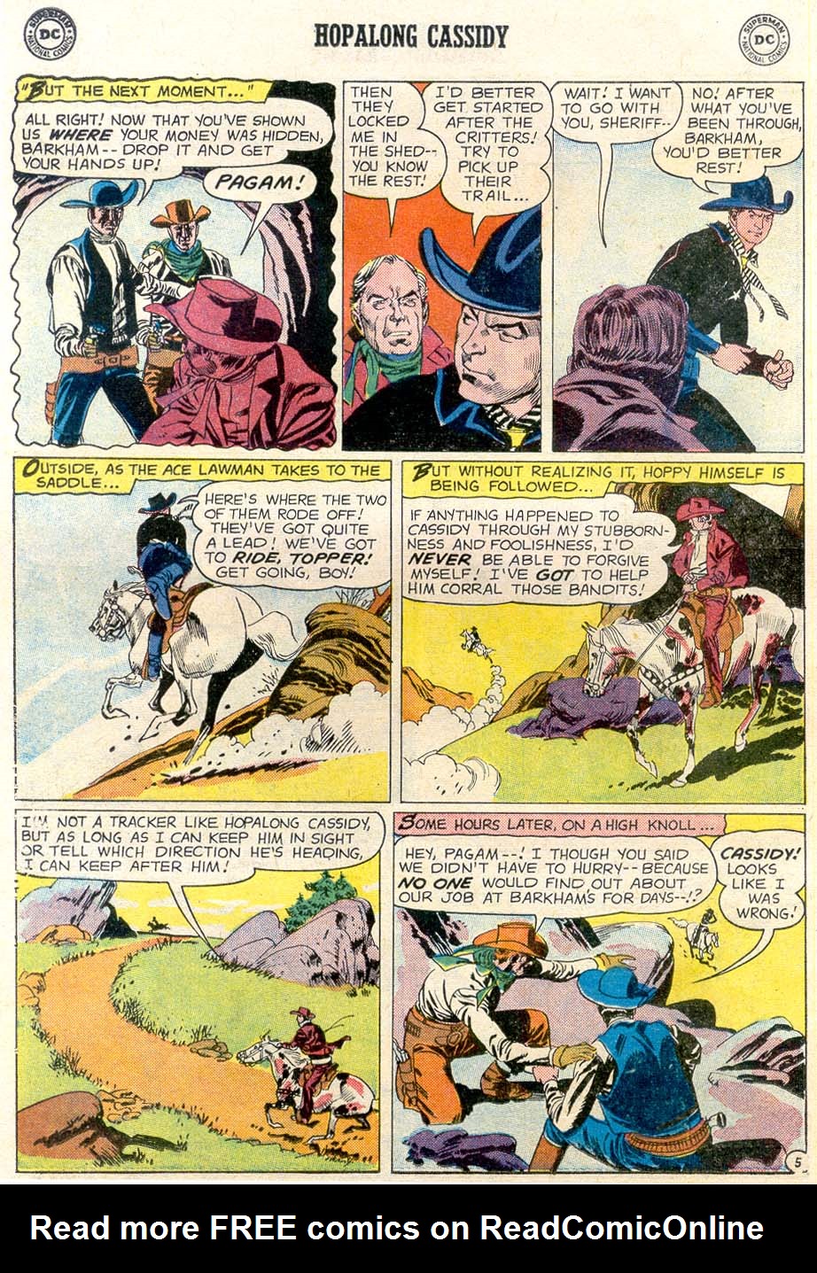 Read online Hopalong Cassidy comic -  Issue #132 - 20