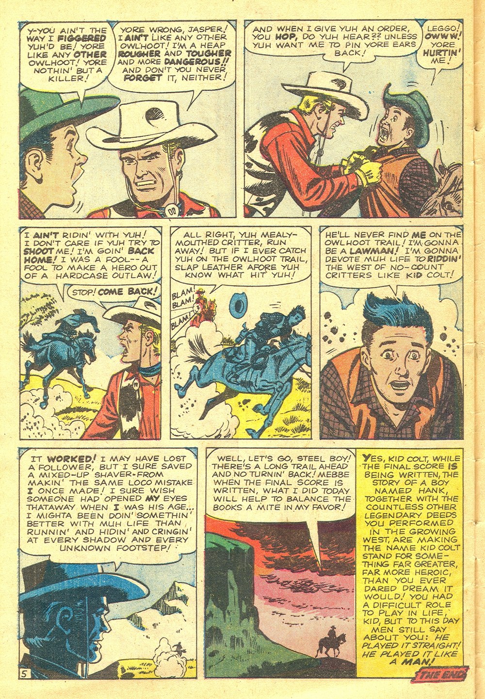 Read online Kid Colt Outlaw comic -  Issue #101 - 32