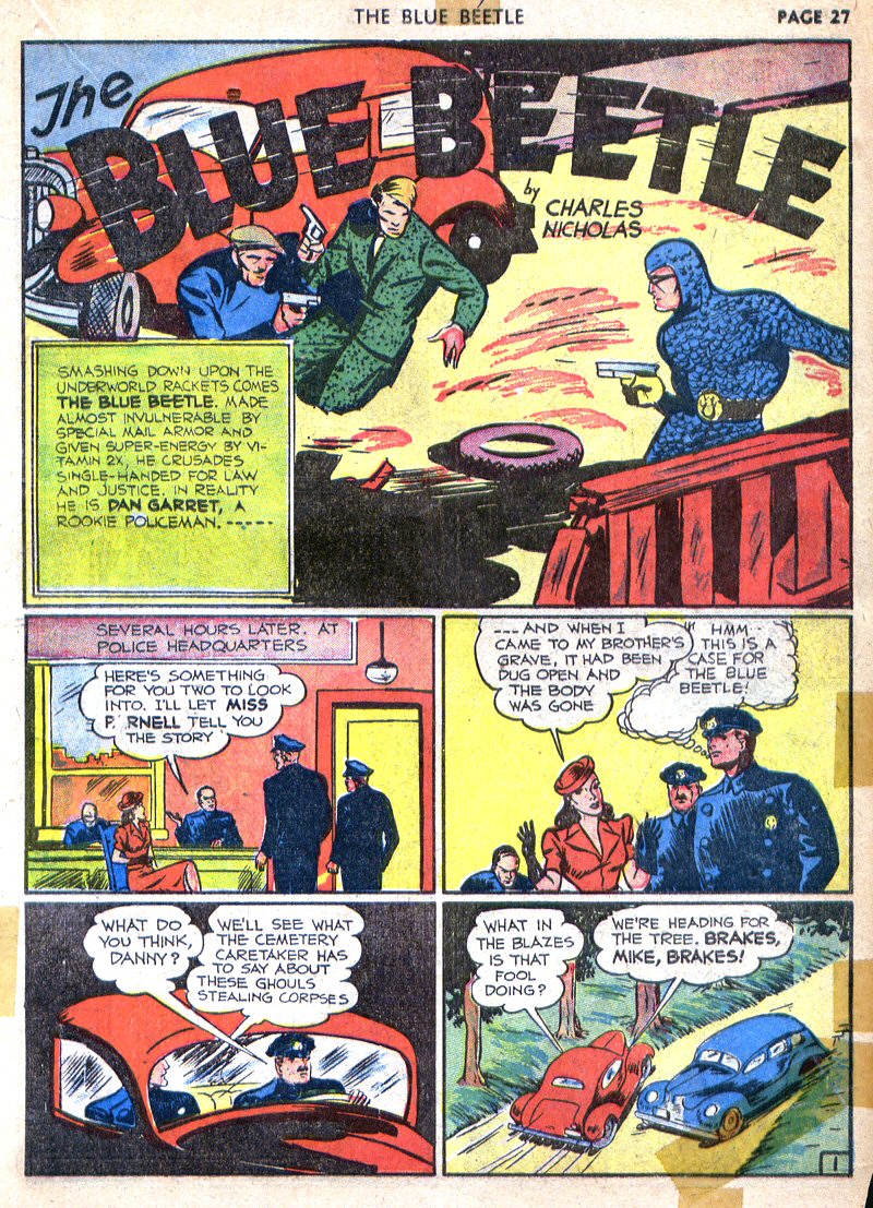 Read online The Blue Beetle comic -  Issue #4 - 28