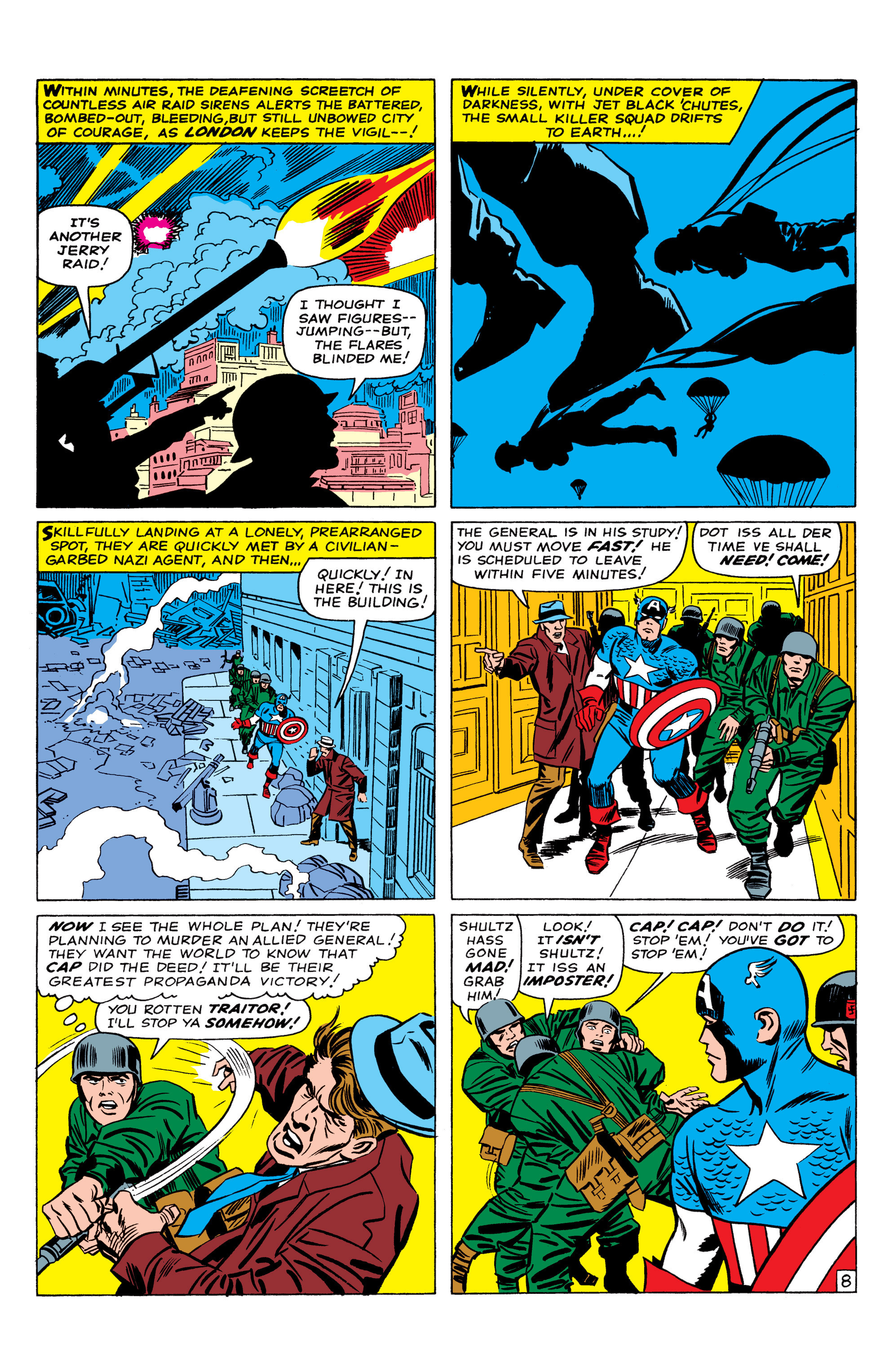 Read online Marvel Masterworks: Captain America comic -  Issue # TPB 1 (Part 2) - 2
