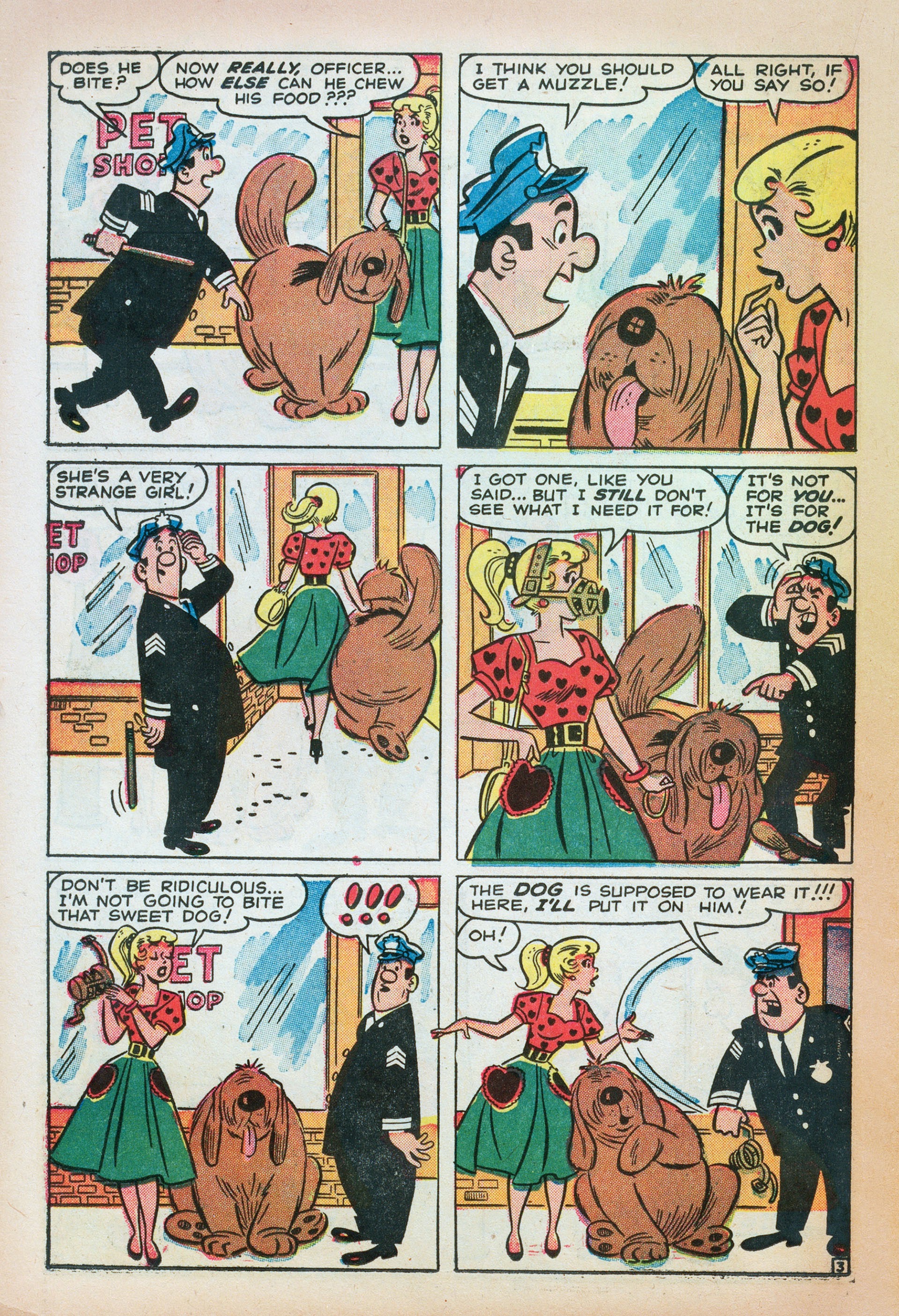 Read online Sherry the Showgirl (1956) comic -  Issue #1 - 22