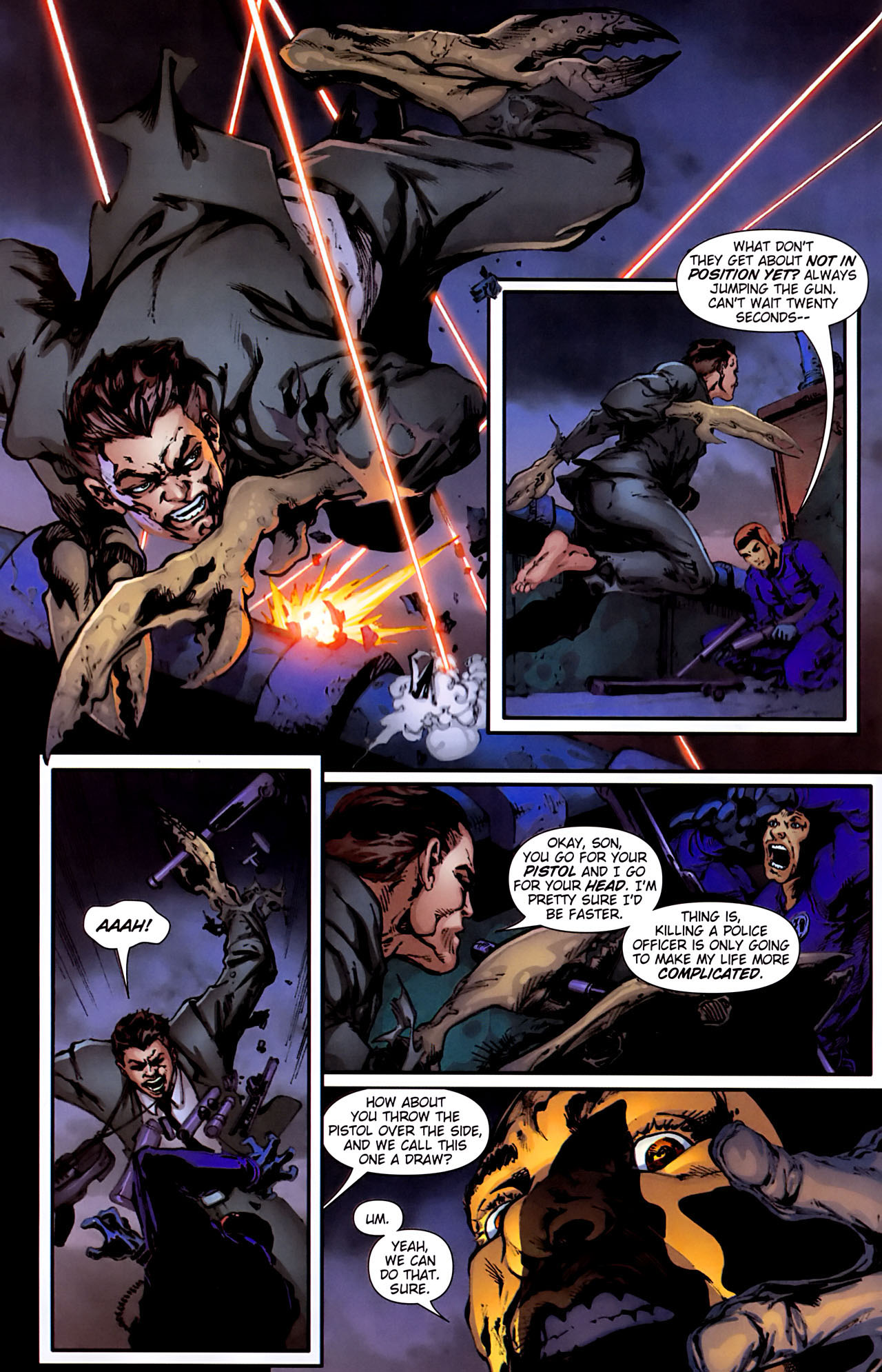 Read online George R.R. Martin's Wild Cards: The Hard Call comic -  Issue #2 - 8
