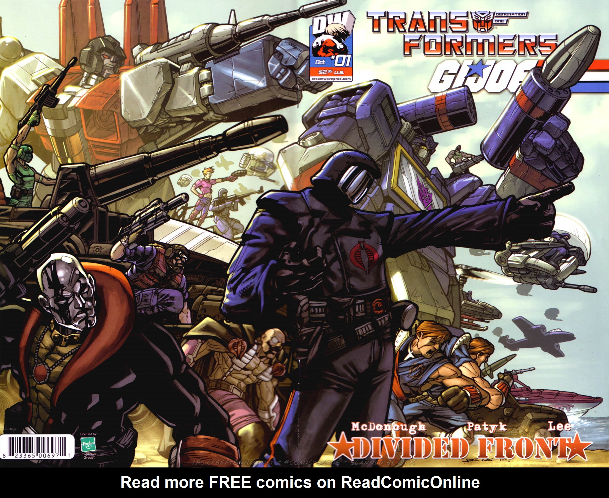 Read online Transformers/G.I. Joe: Divided Front comic -  Issue # Full - 3