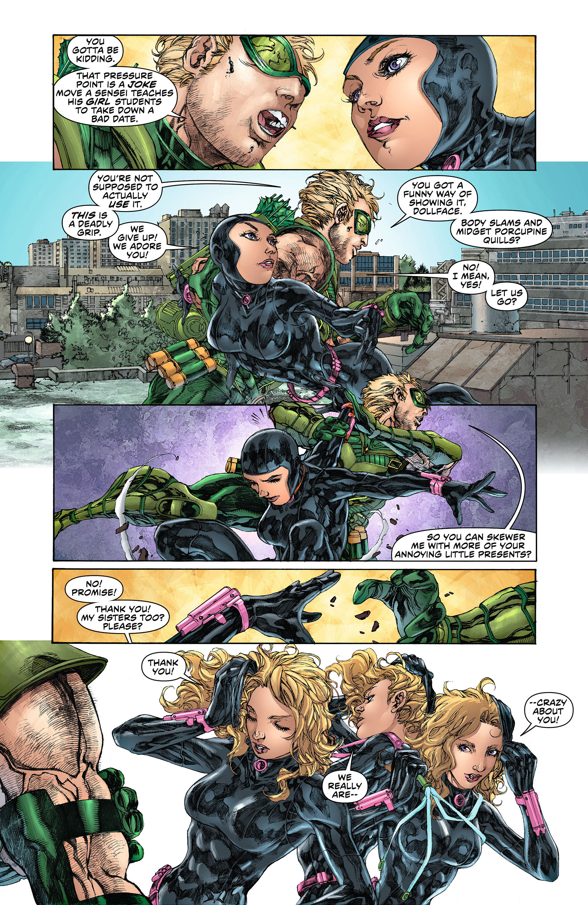 Read online Green Arrow (2011) comic -  Issue #7 - 6