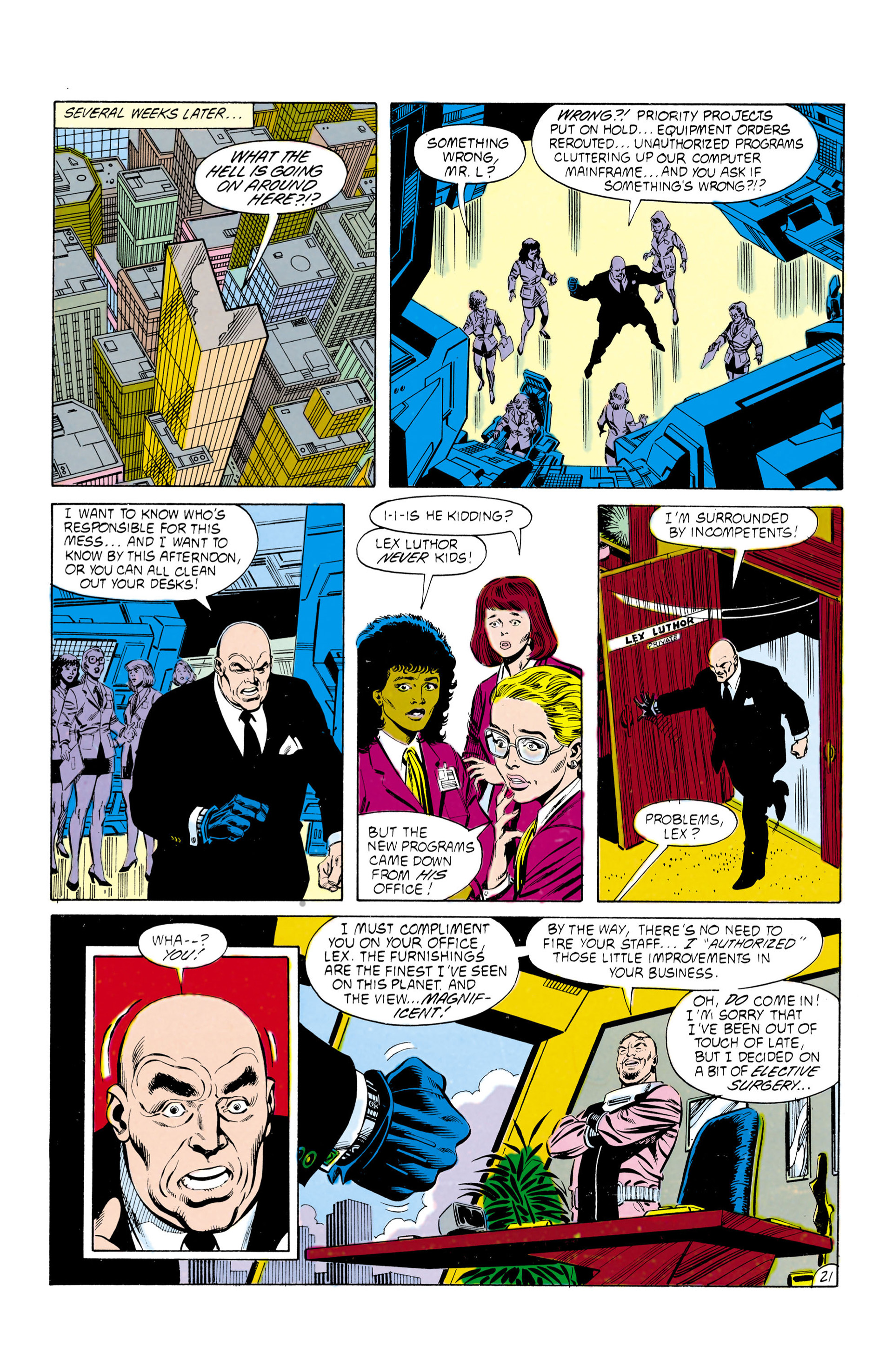 Read online Superman (1987) comic -  Issue #25 - 22