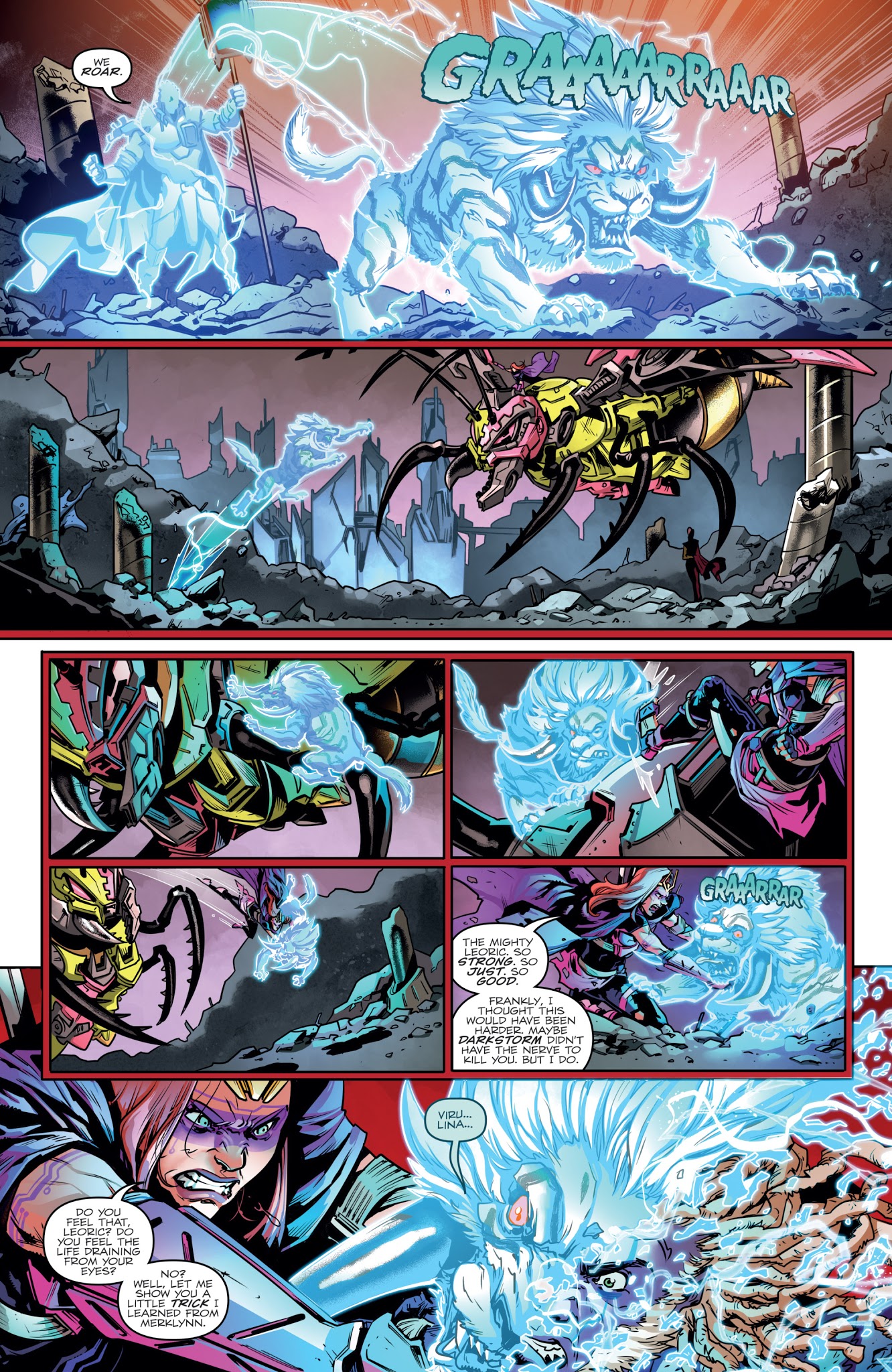 Read online Transformers vs. Visionaries comic -  Issue #5 - 14