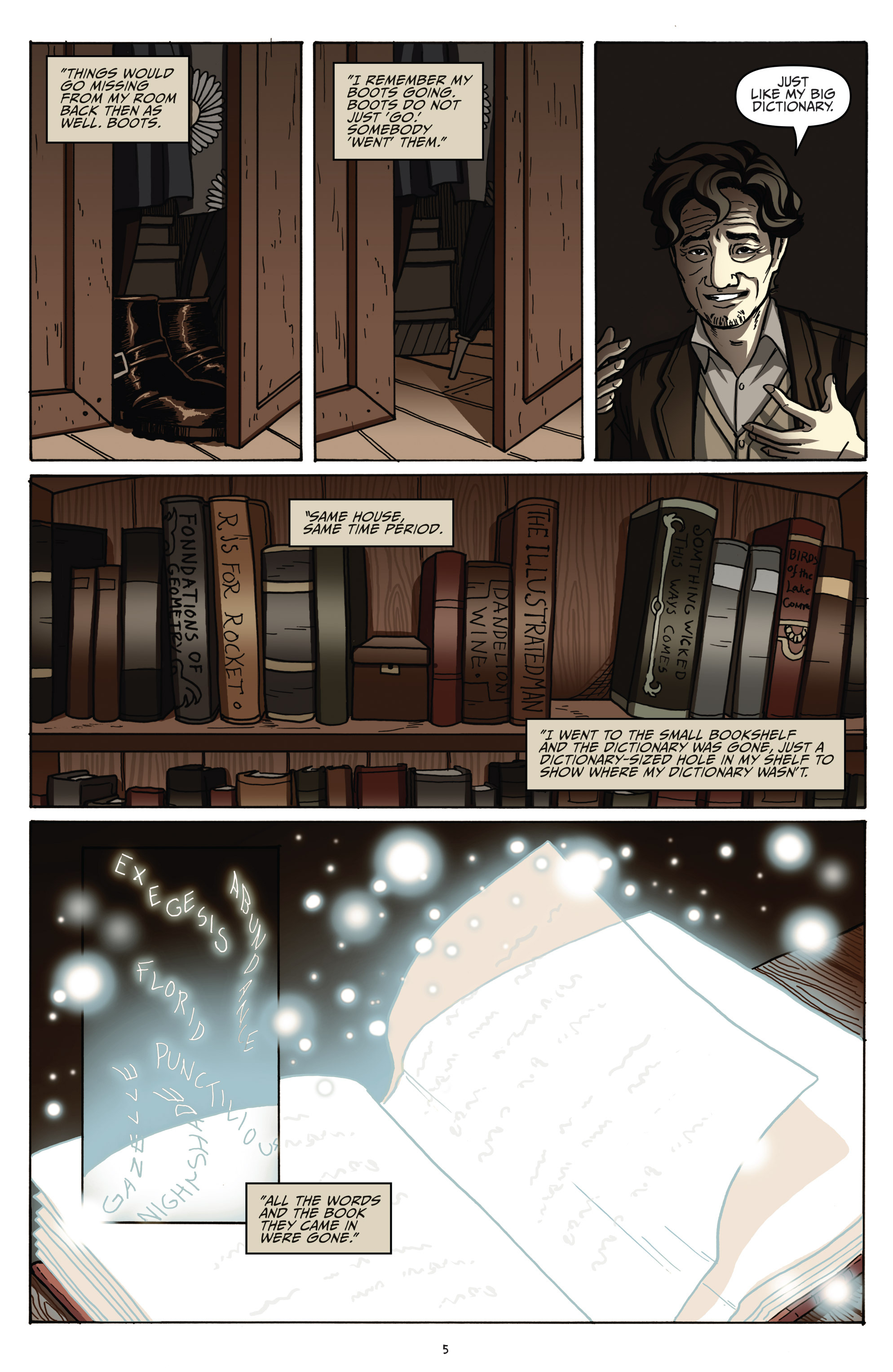 Read online Shadow Show: Stories in Celebration of Ray Bradbury comic -  Issue #2 - 7