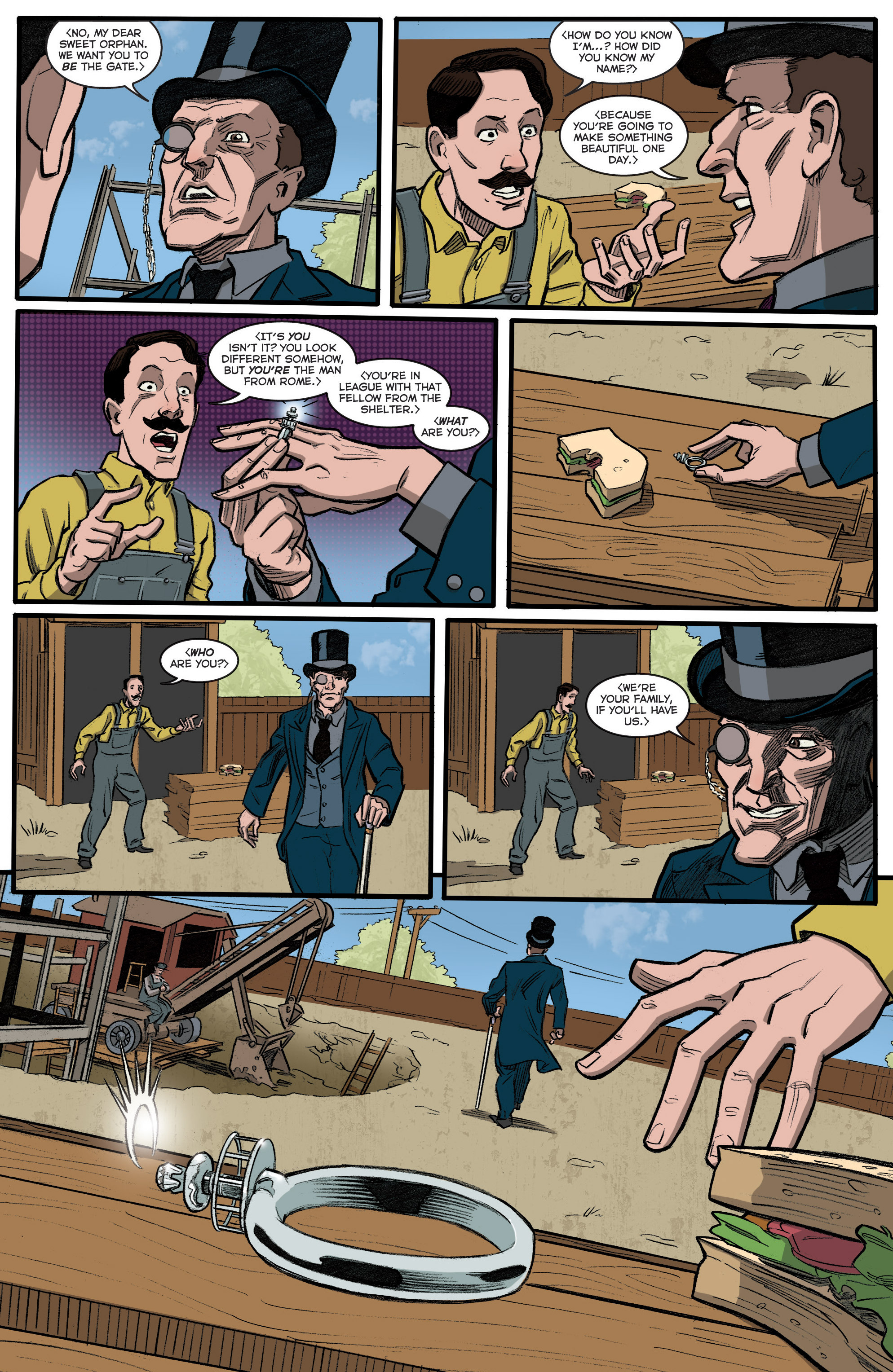 Read online Herald: Lovecraft and Tesla comic -  Issue #8 - 11