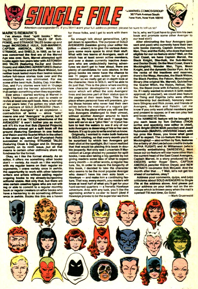 Read online Solo Avengers comic -  Issue #1 - 24