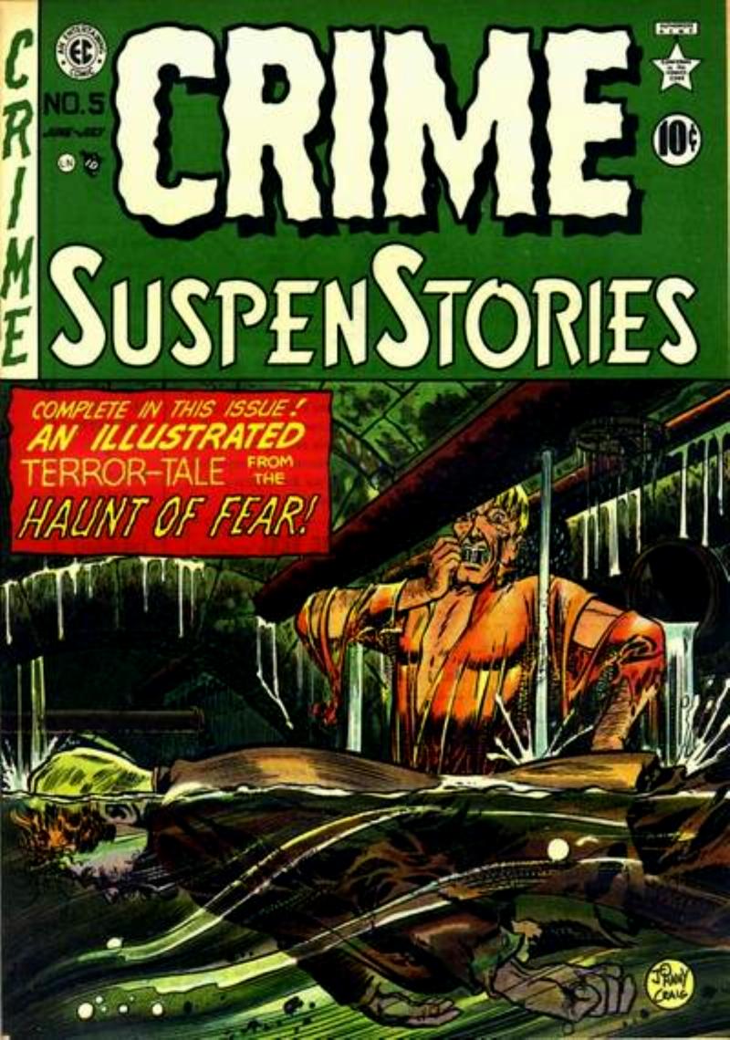 Read online Crime SuspenStories comic -  Issue #5 - 1