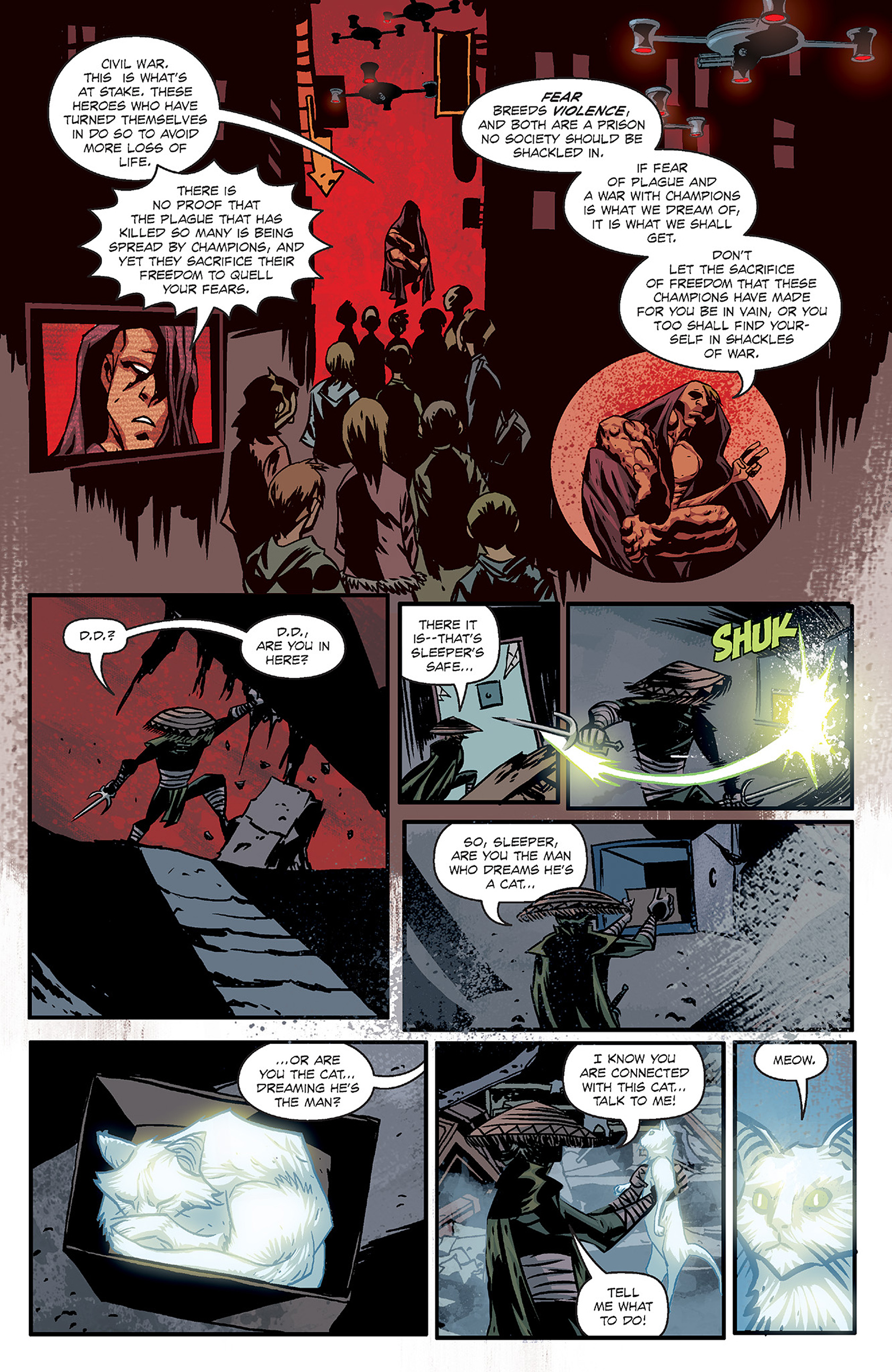 Read online The Victories (2013) comic -  Issue #6 - 9