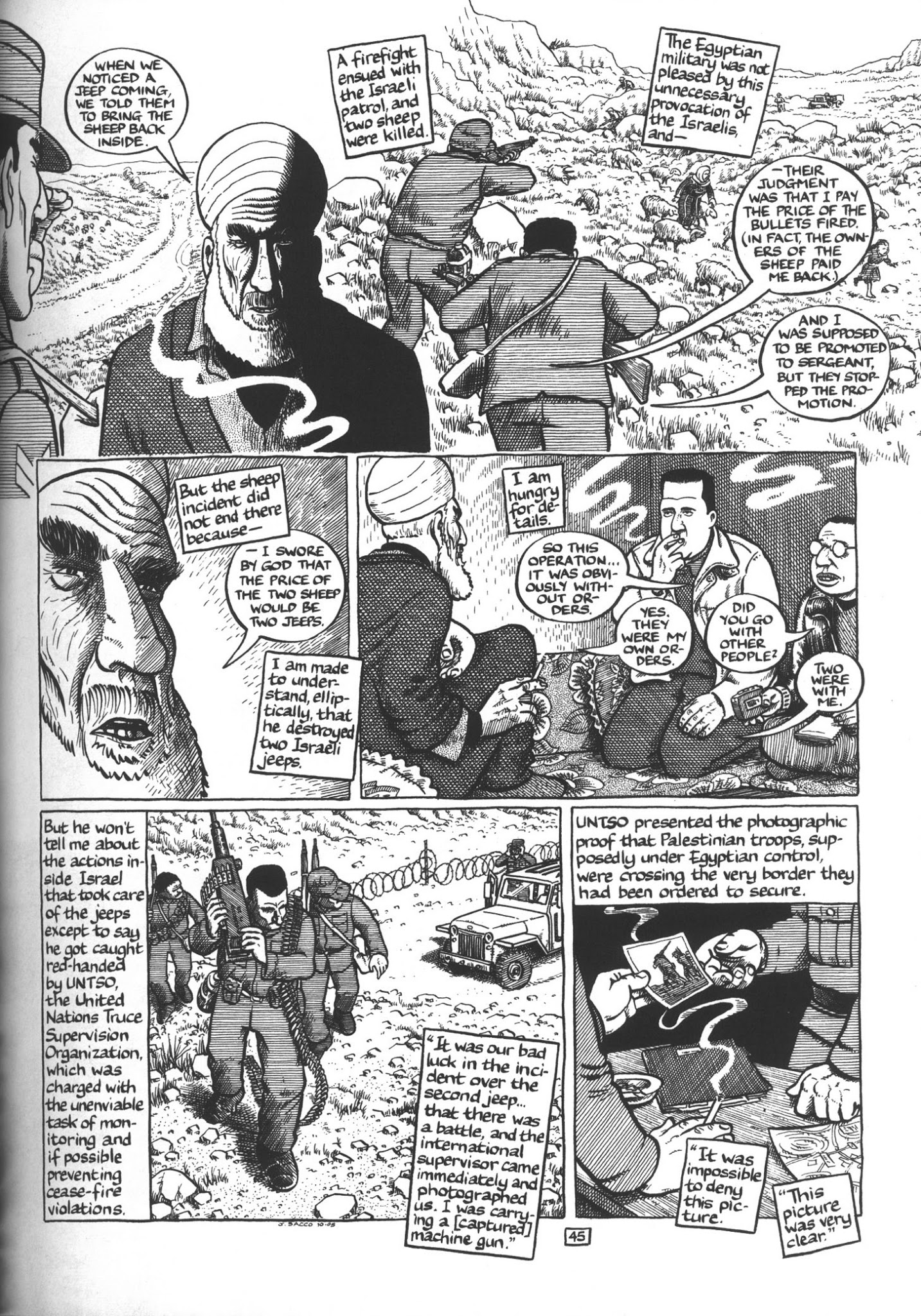 Read online Footnotes in Gaza comic -  Issue # TPB - 65