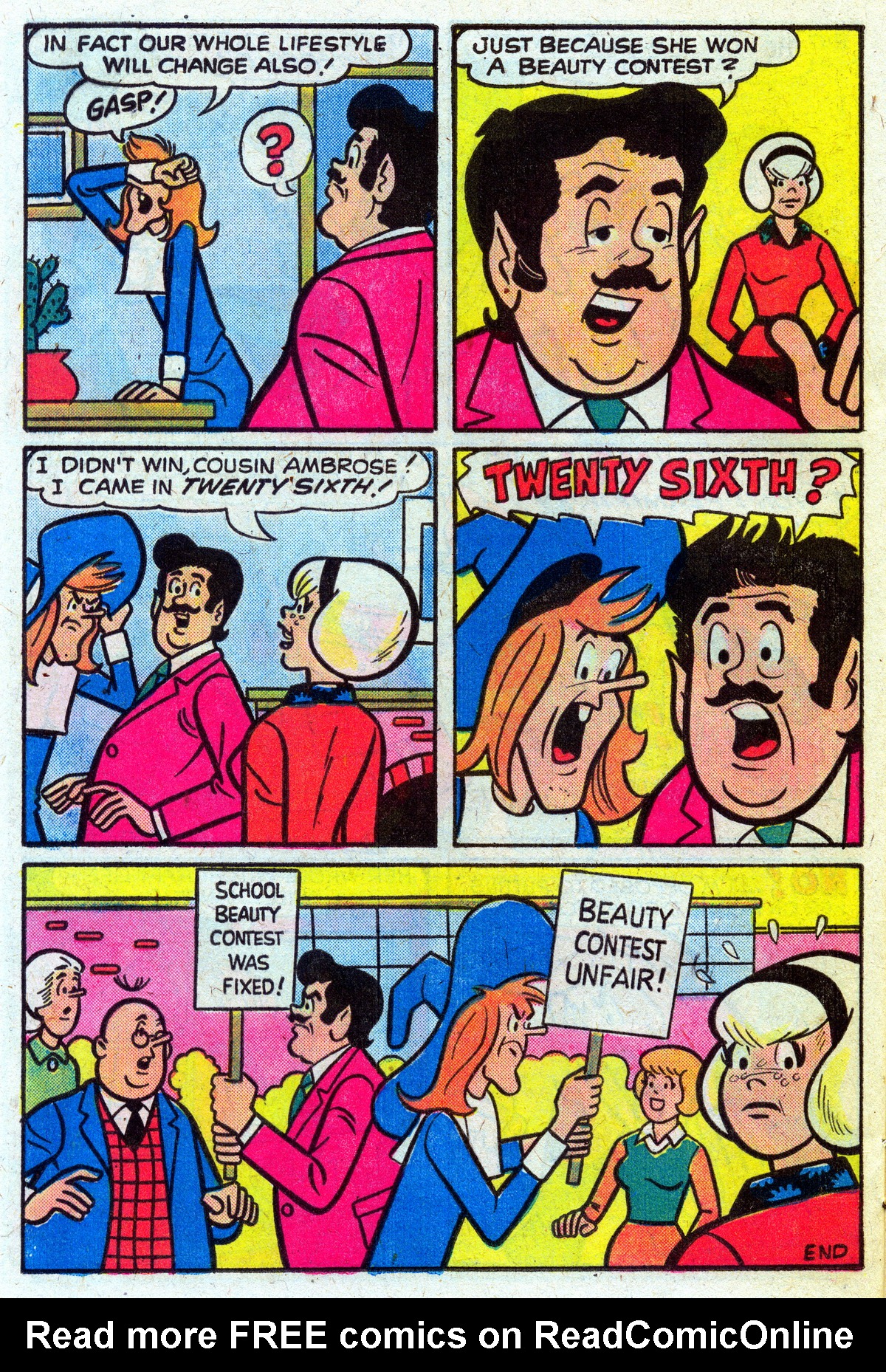 Read online Sabrina The Teenage Witch (1971) comic -  Issue #32 - 24