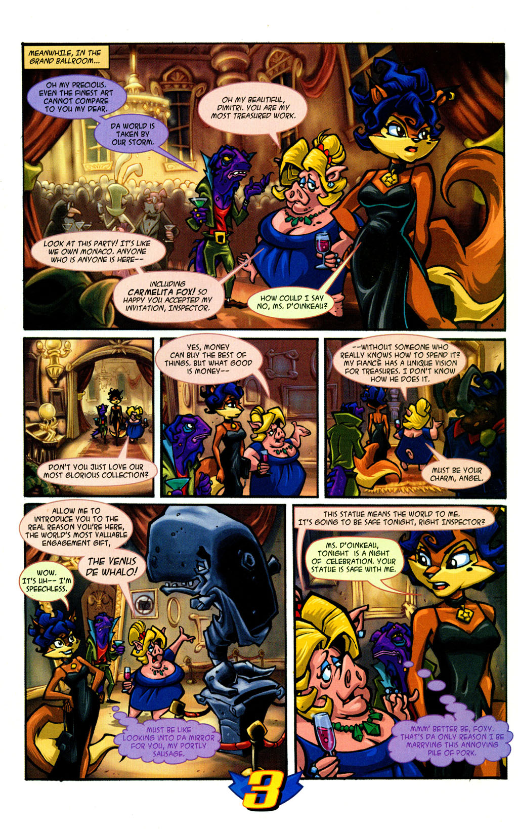 Read online The Adventures of Sly Cooper comic -  Issue #1 - 5