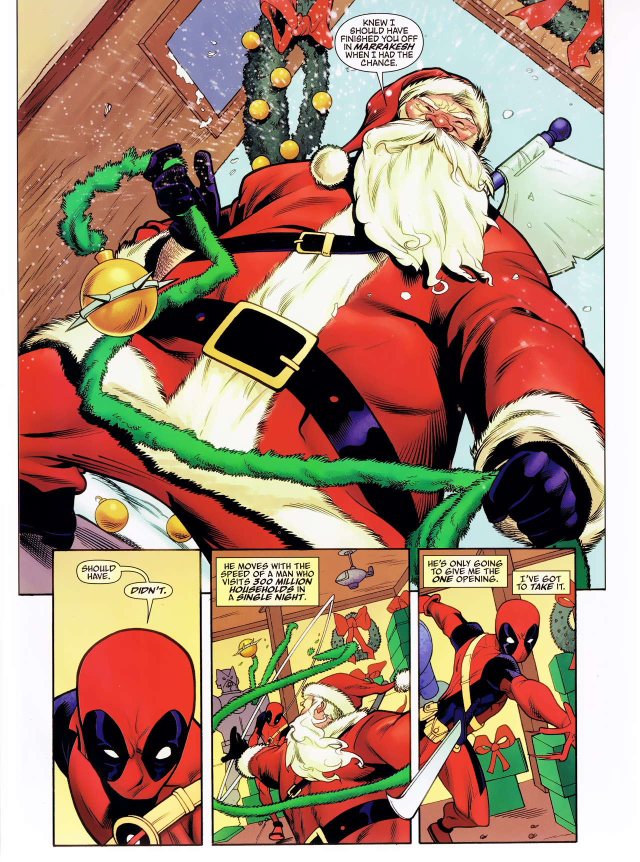 Read online Marvel Holiday Magazine 2010 comic -  Issue #1 - 89