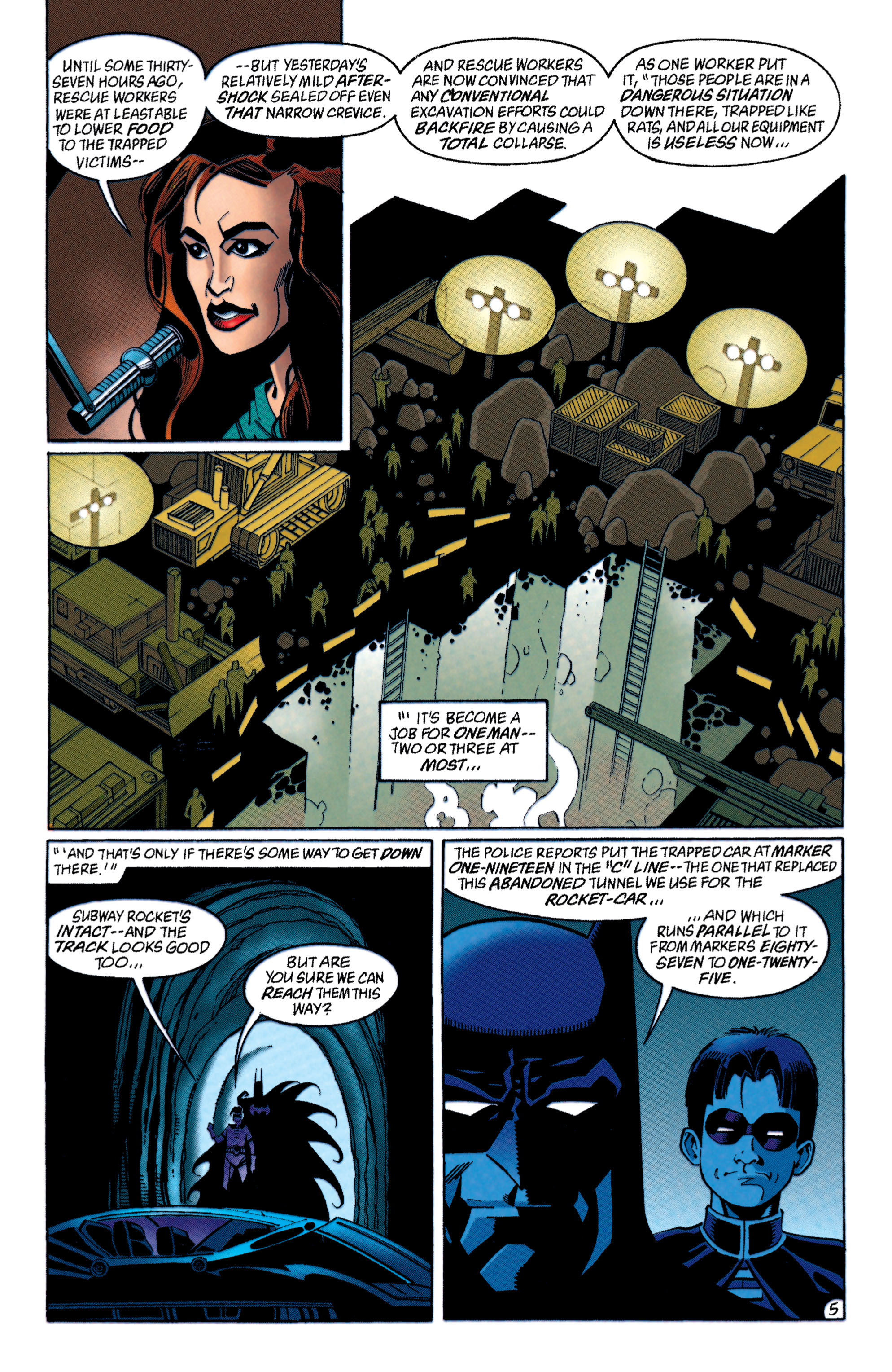 Read online Batman (1940) comic -  Issue #555 - 6