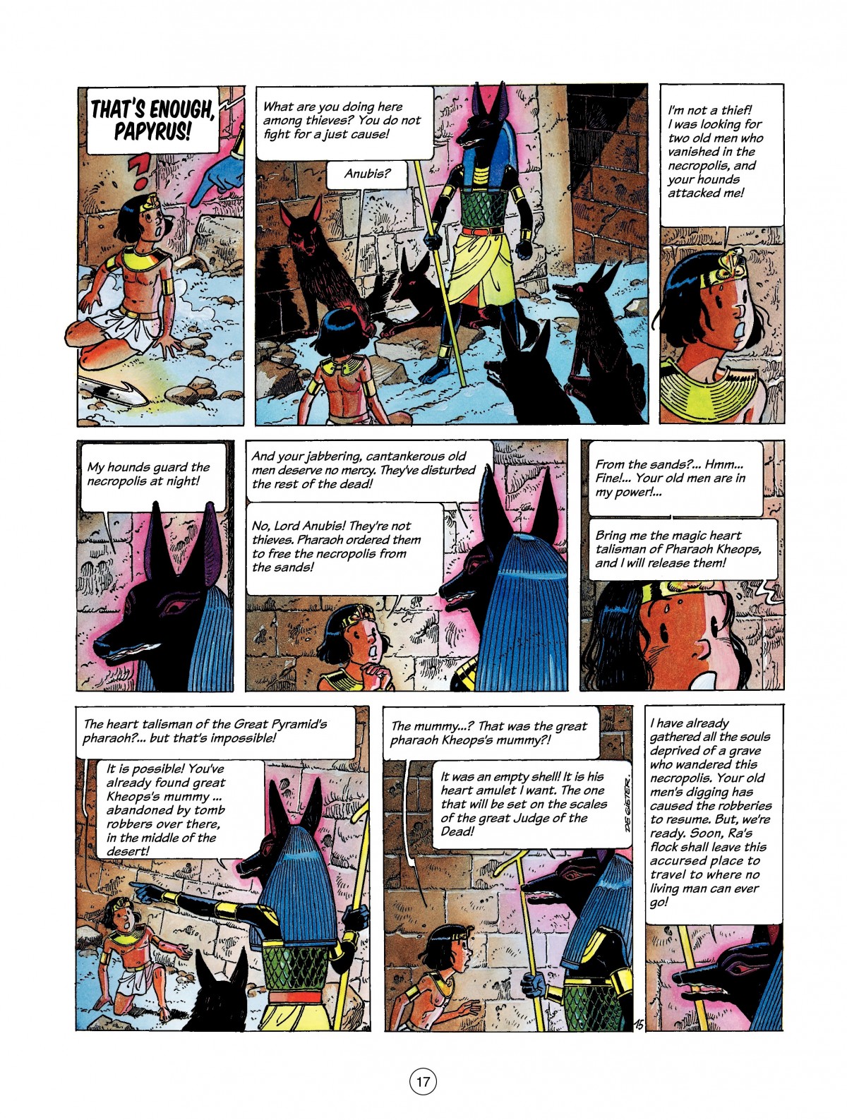 Read online Papyrus comic -  Issue #6 - 17
