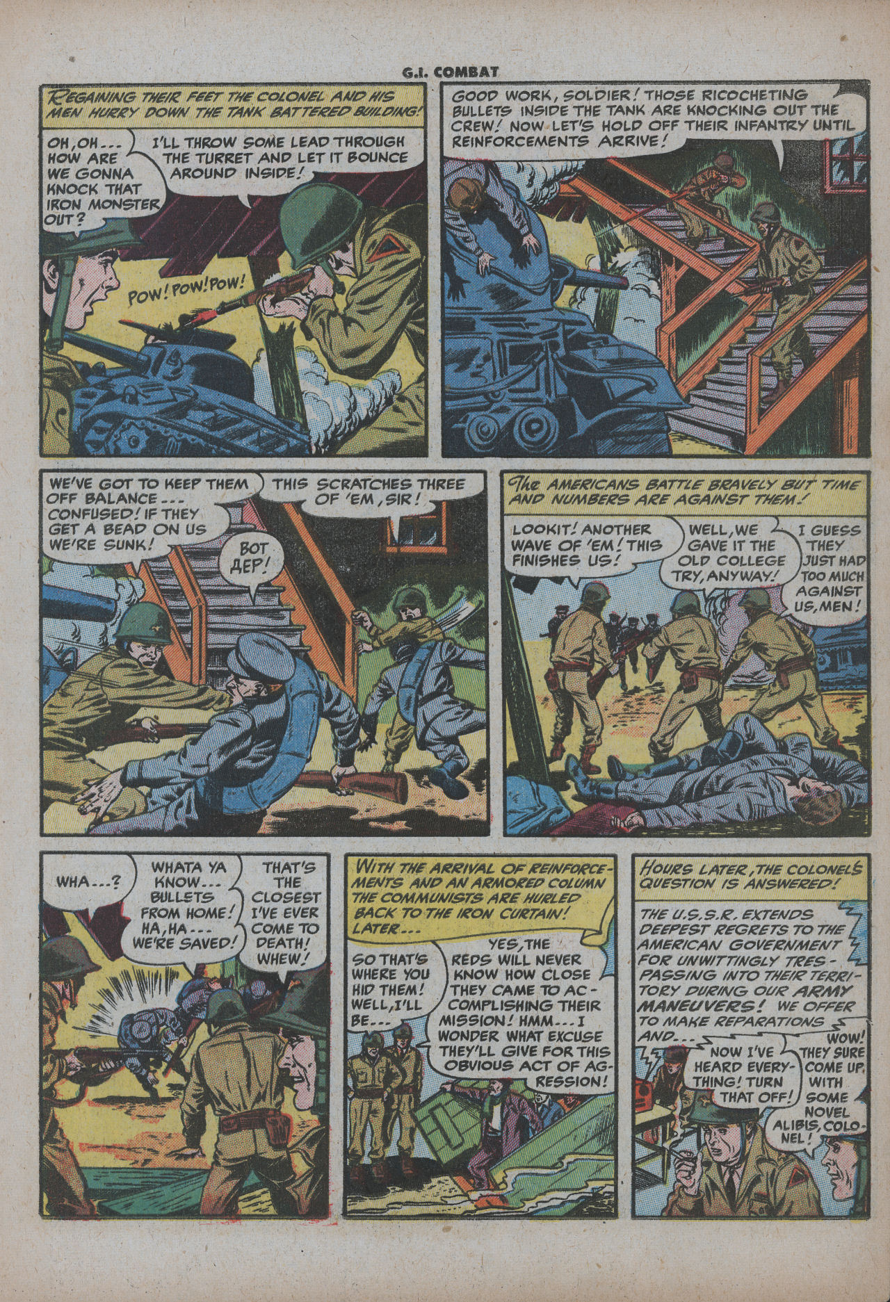 Read online G.I. Combat (1952) comic -  Issue #28 - 17