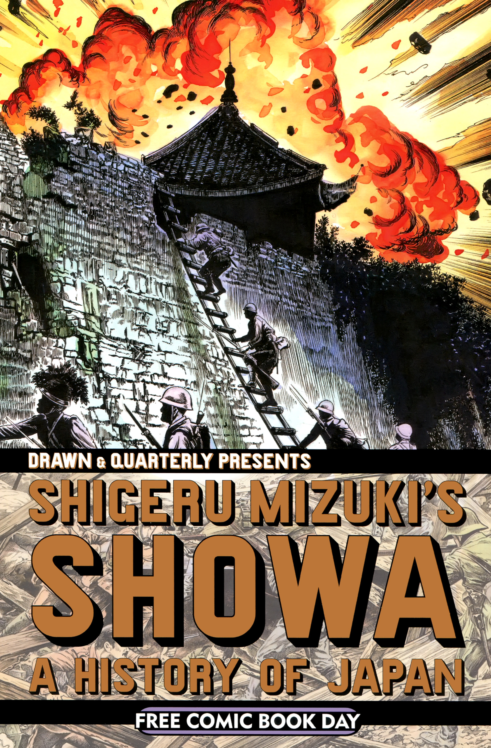 Read online Free Comic Book Day 2014 comic -  Issue # Shigeru Mizuki s Showa - A History of Japan - 36