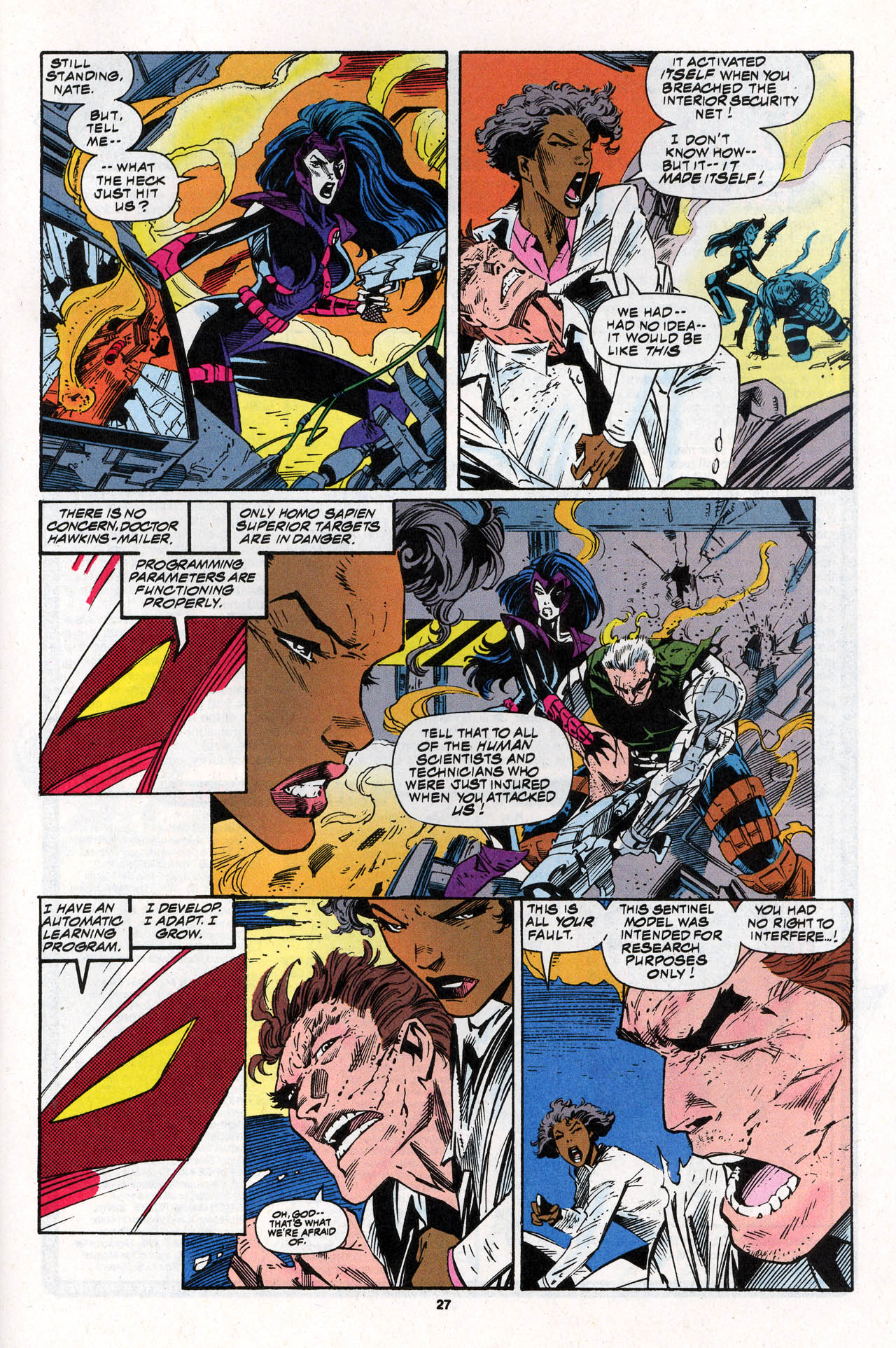 Read online X-Force (1991) comic -  Issue #35 - 27